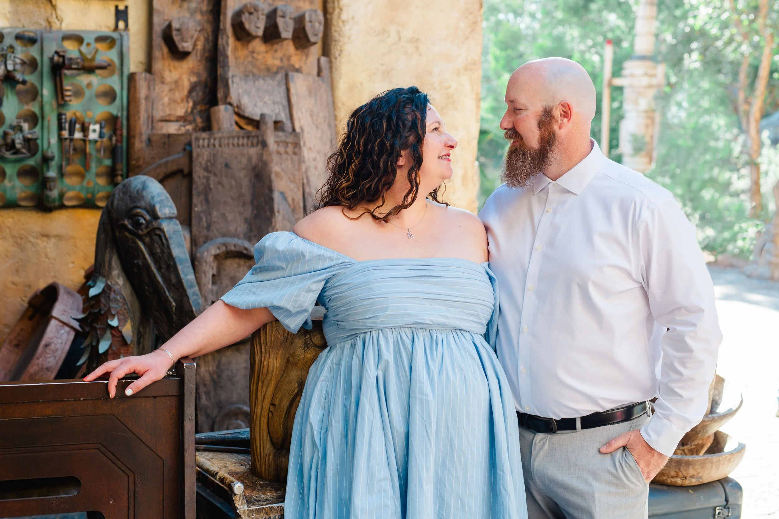 Hollywood studios star wars engagement session