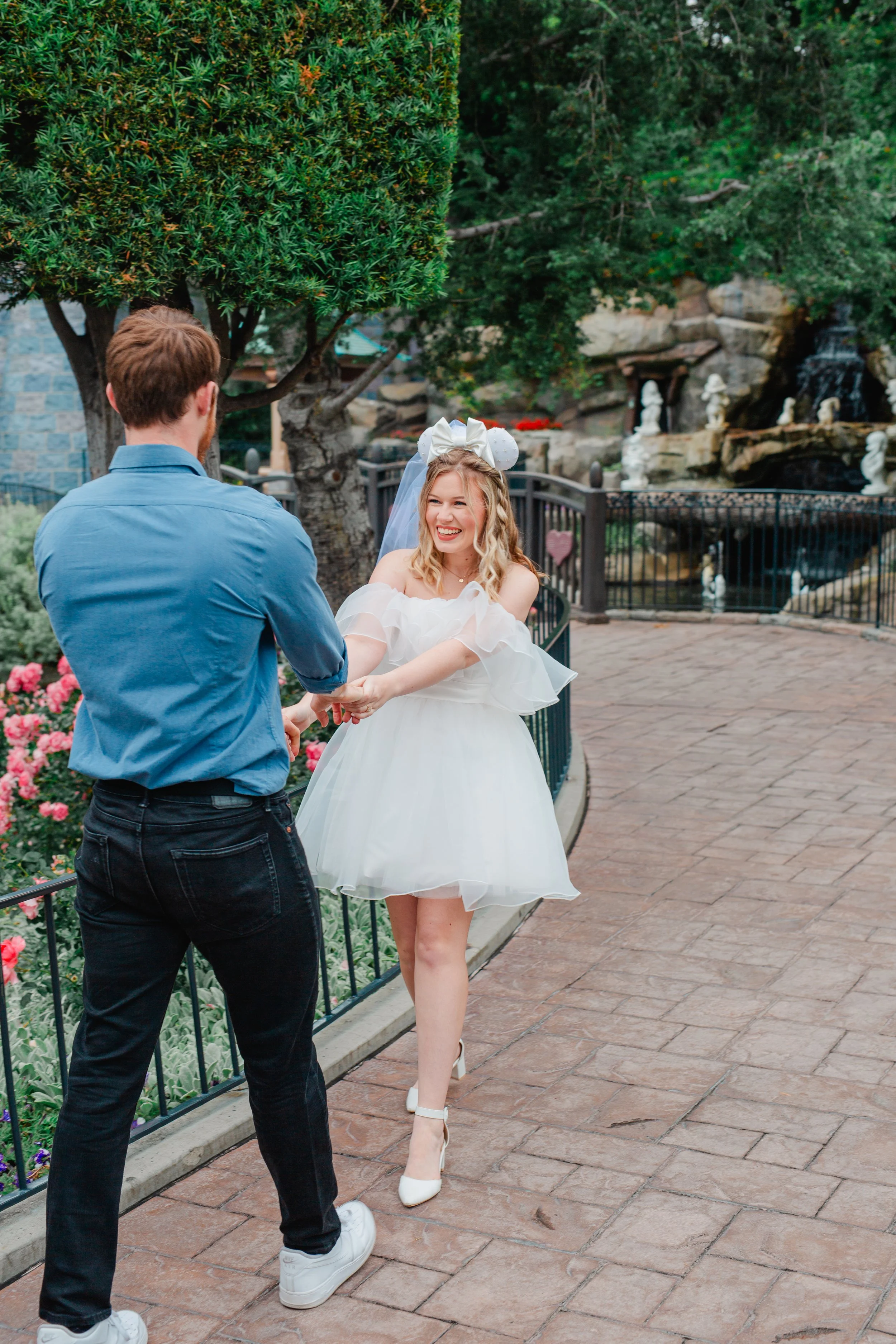 fantasyland engagement photos