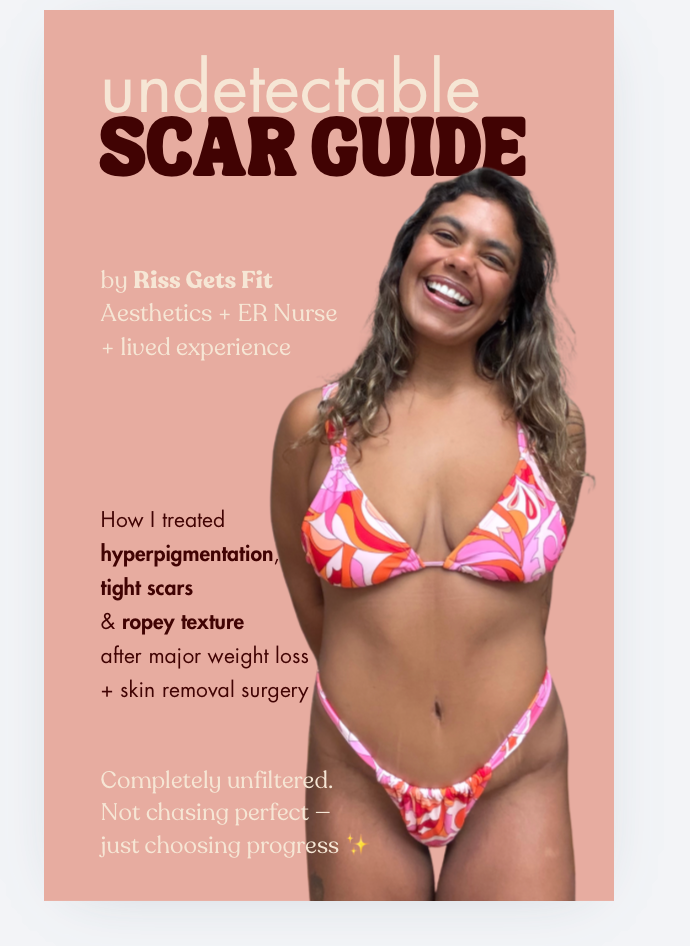 Riss Gets Fit - Scar Guide