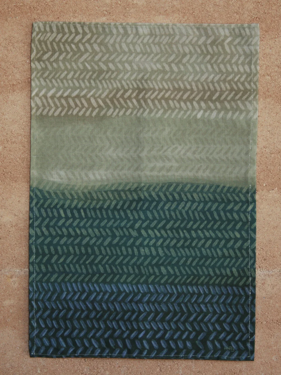 Clay Hills Art Tea Towel