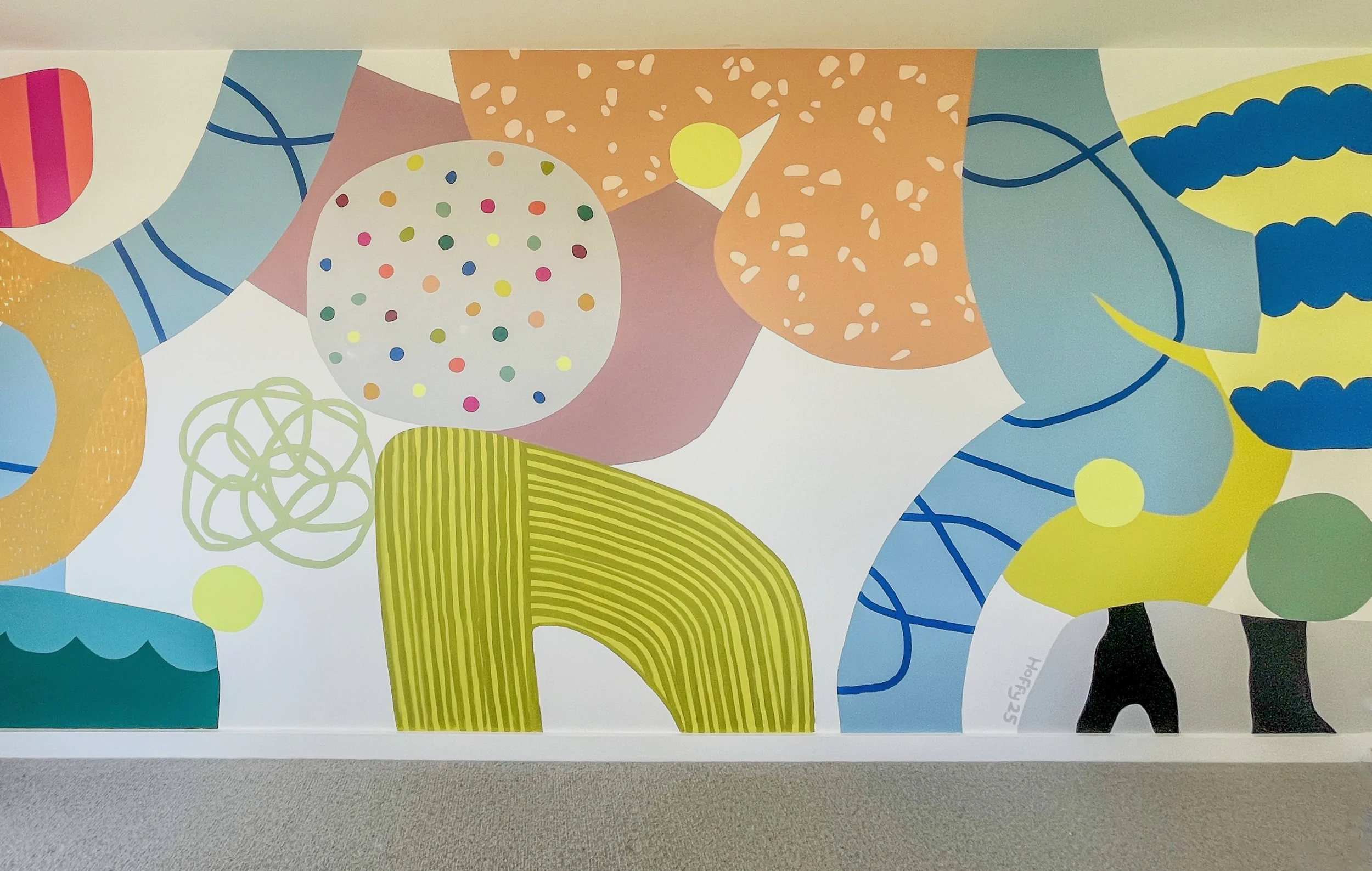 Playroom and Library Mural Melbourne Australia