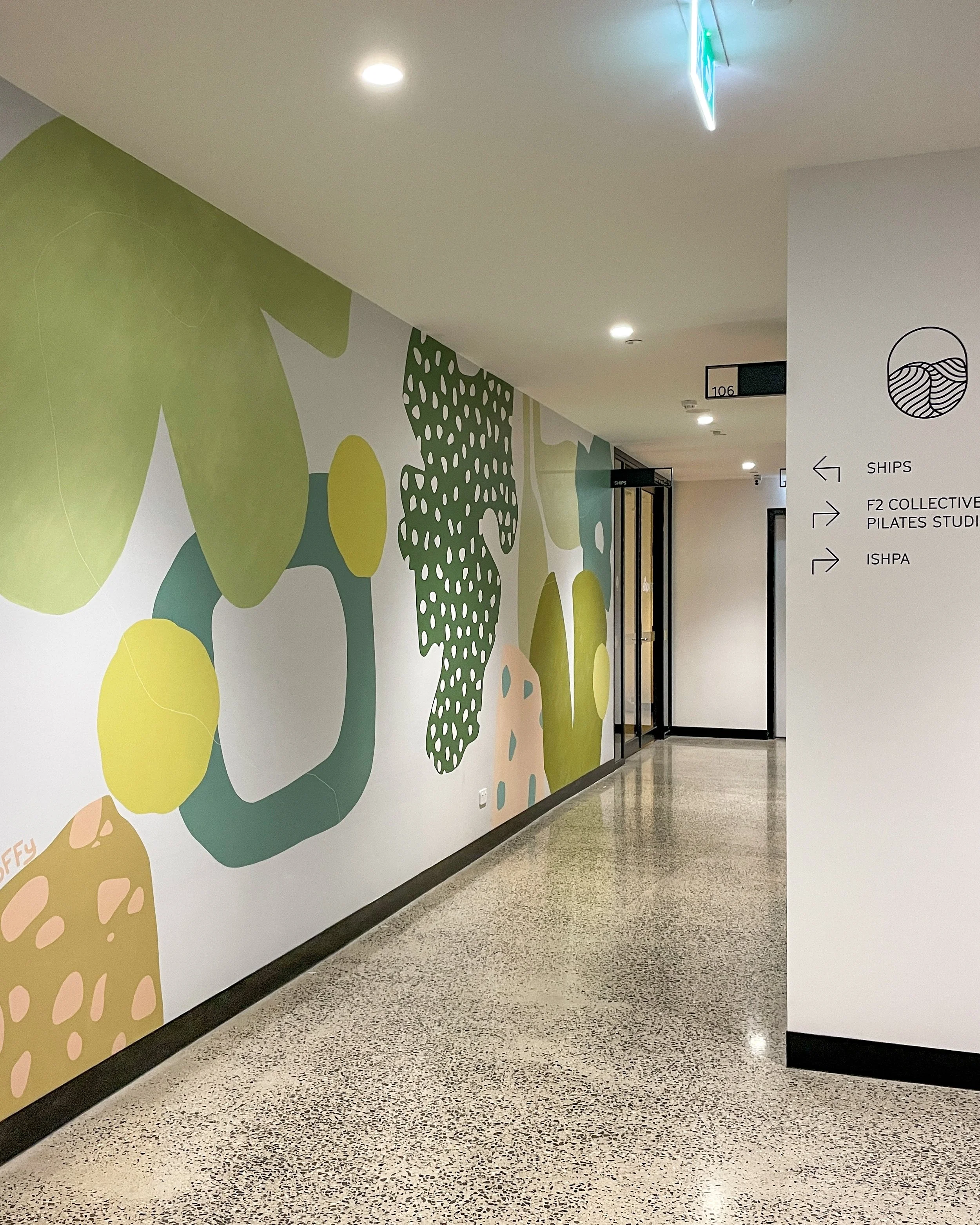 Mural for East Brunswick Village