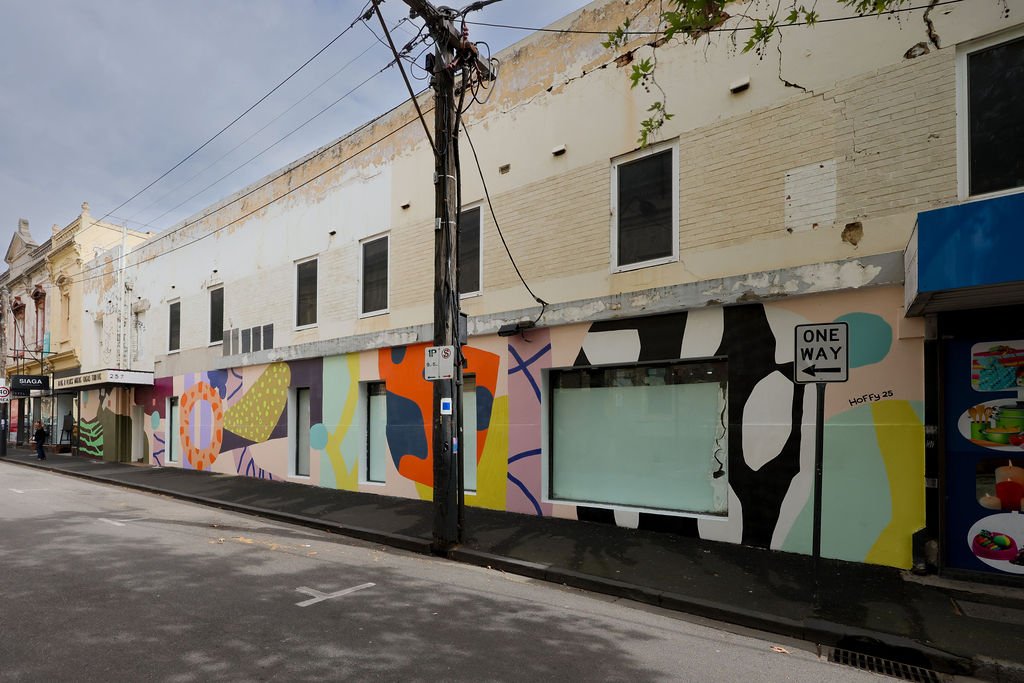 Hoffy Mural Greville Street