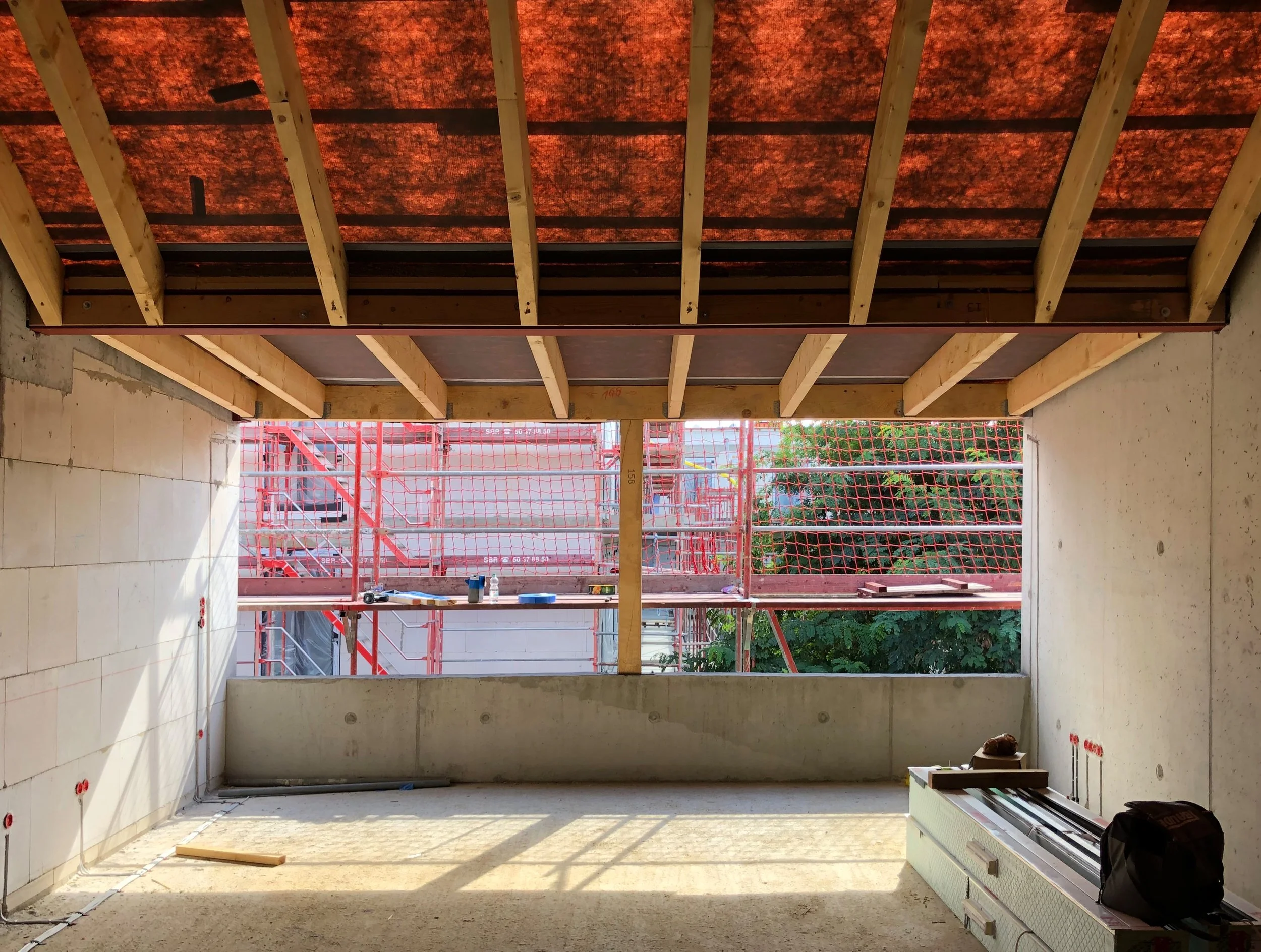 Es geht voran in der Fischerhüttenstraße