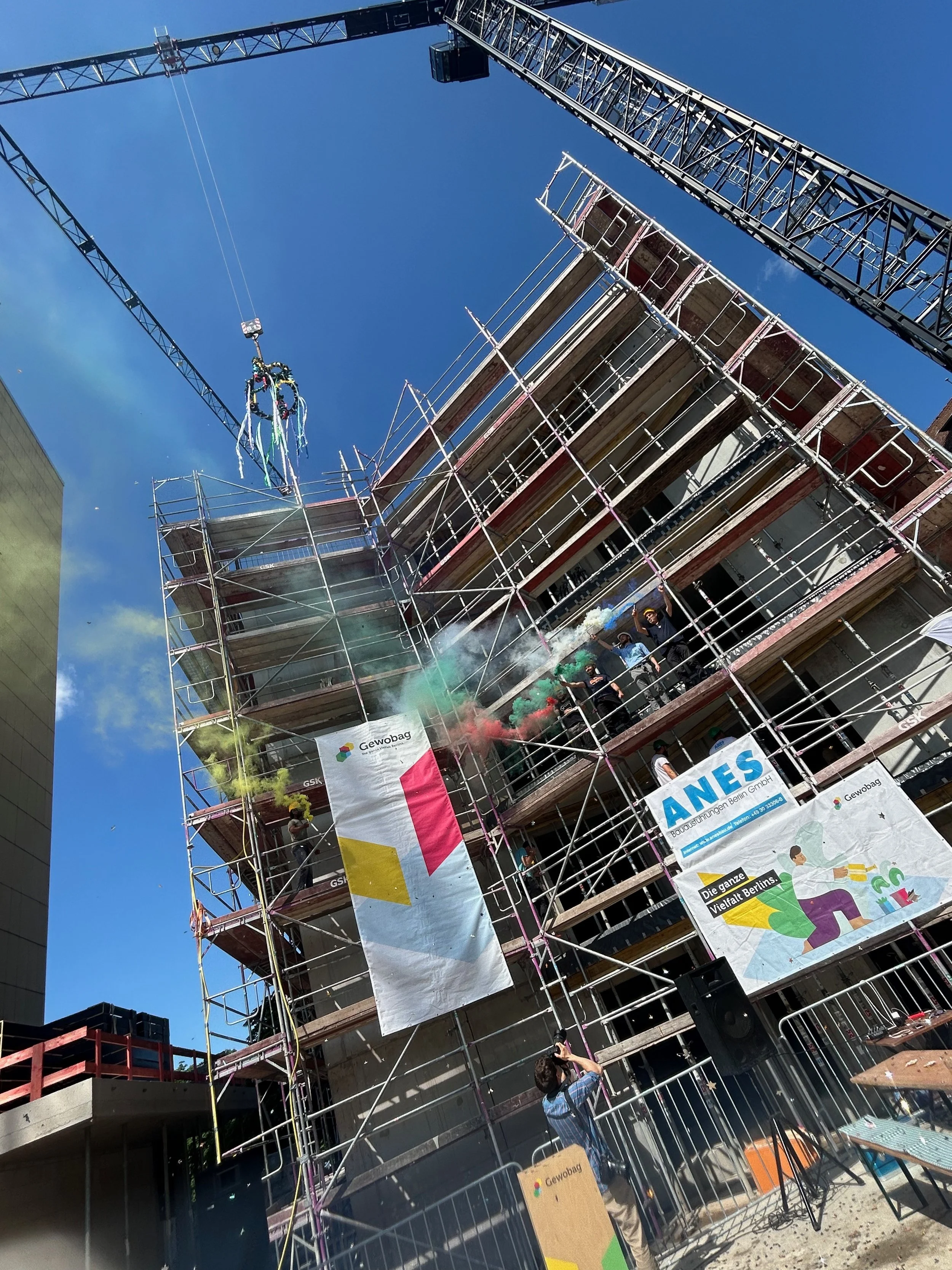 Richtfest im Quartier Meraner Straße