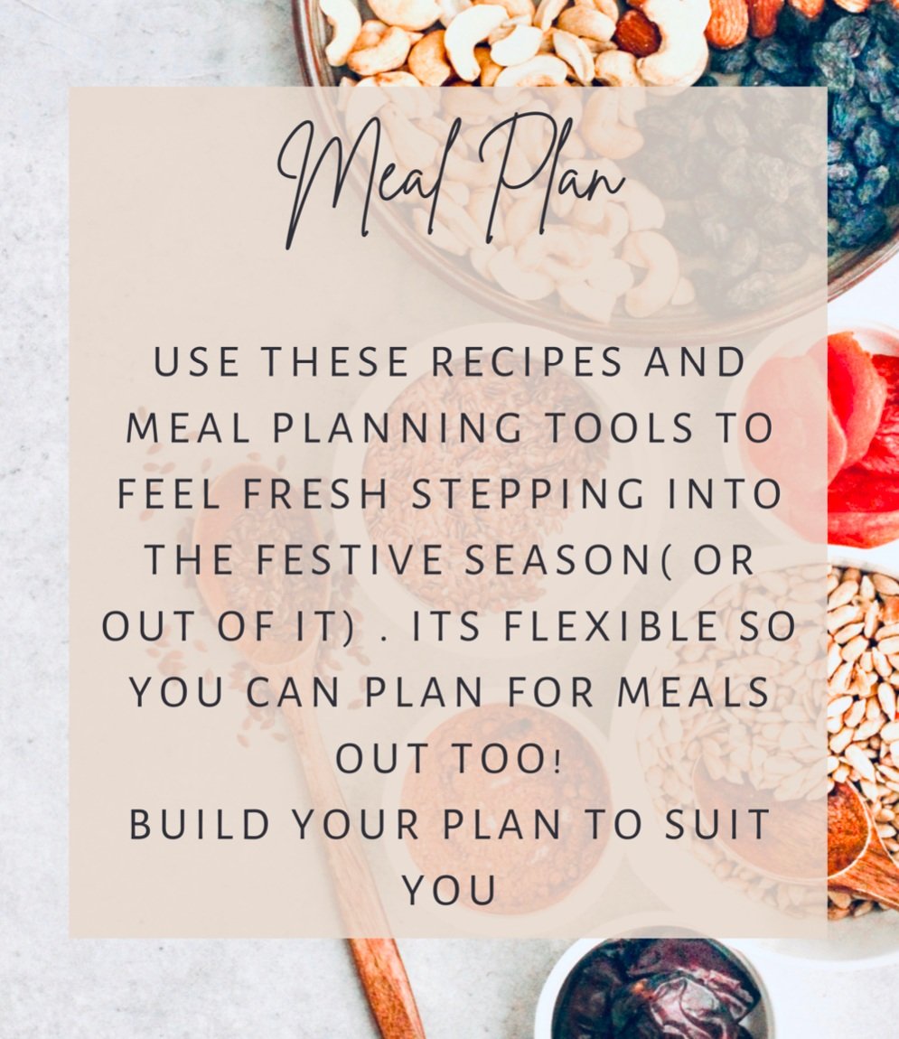 Christmas countdown healthy eating plan