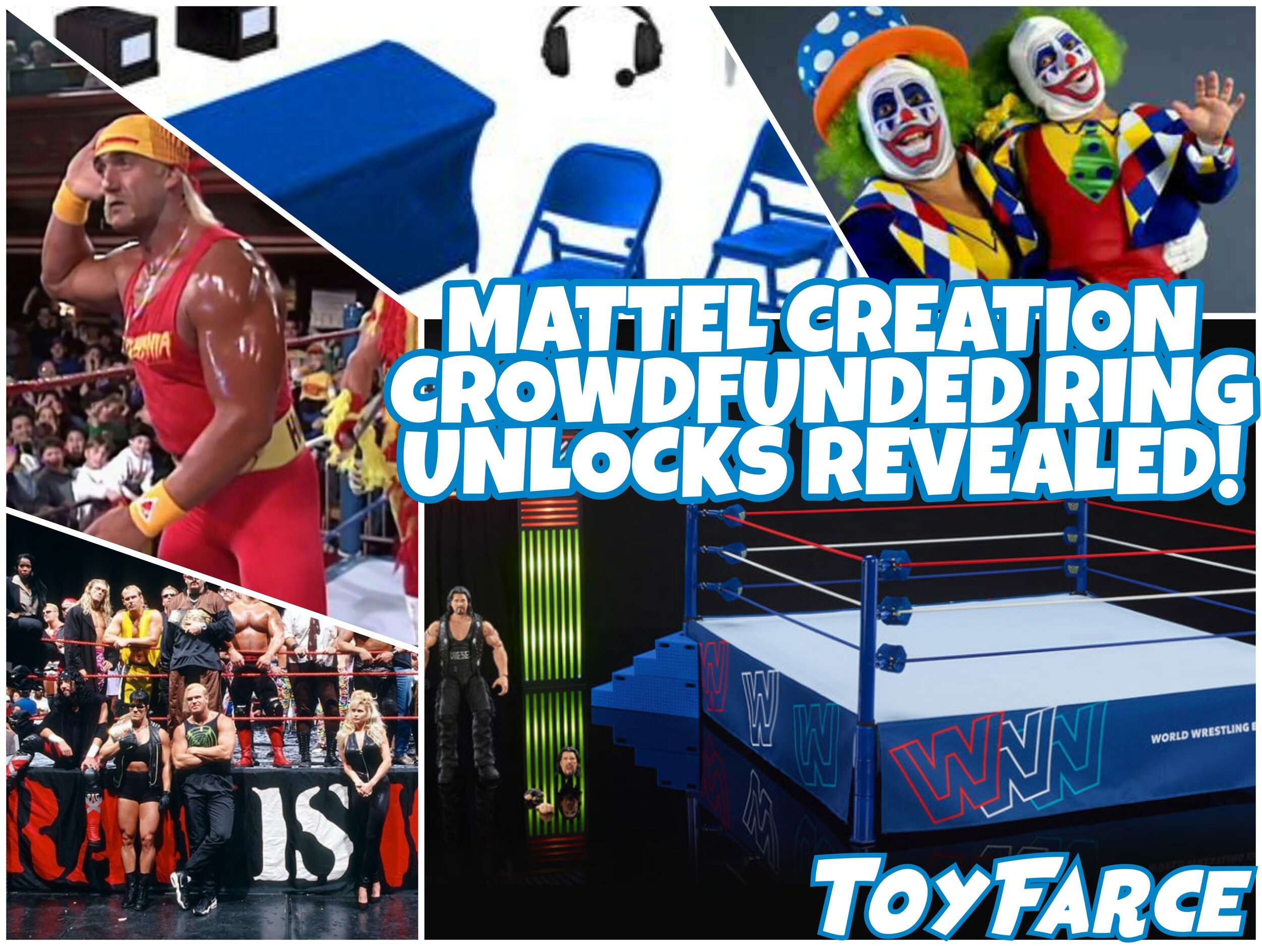 Mattel FMP33 Ring Interactivo Multicolor WWE 