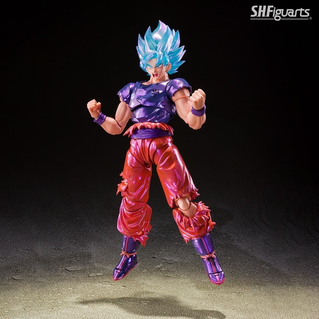 Toyfarce Have You Heard About The Nycc 21 S H Figuarts Super Saiyan God Super Saiyan Son Goku Kaio Ken Event Exclusive Color Edition