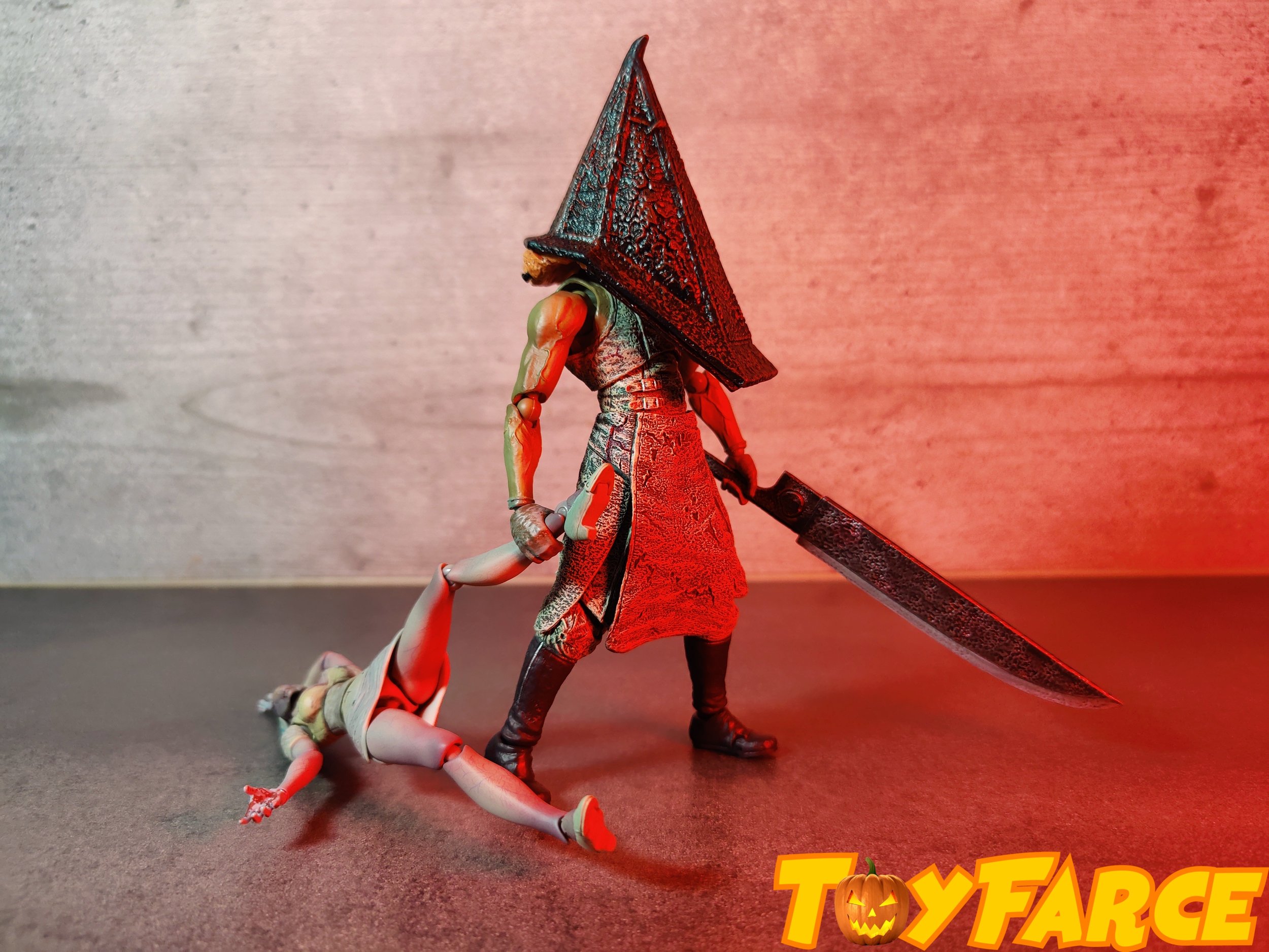 PYRAMID HEAD action figure SILENT HILL 2 red thing FIGMA bogeyman MONSTER  SP-055