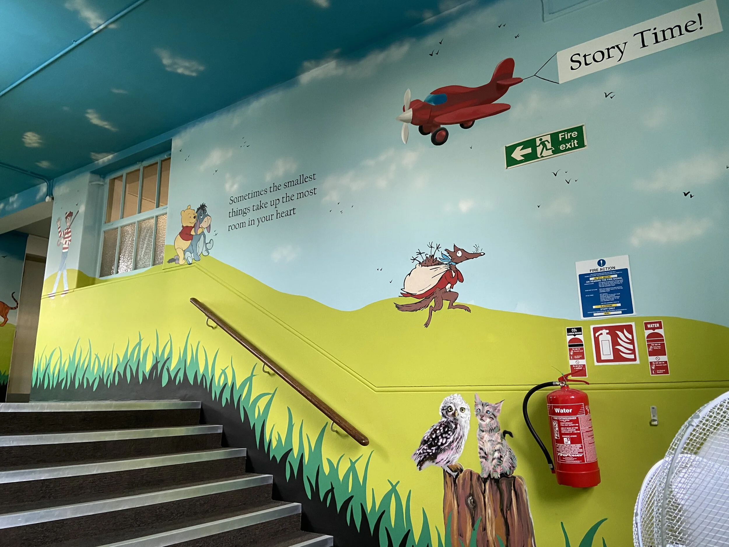 school hallway