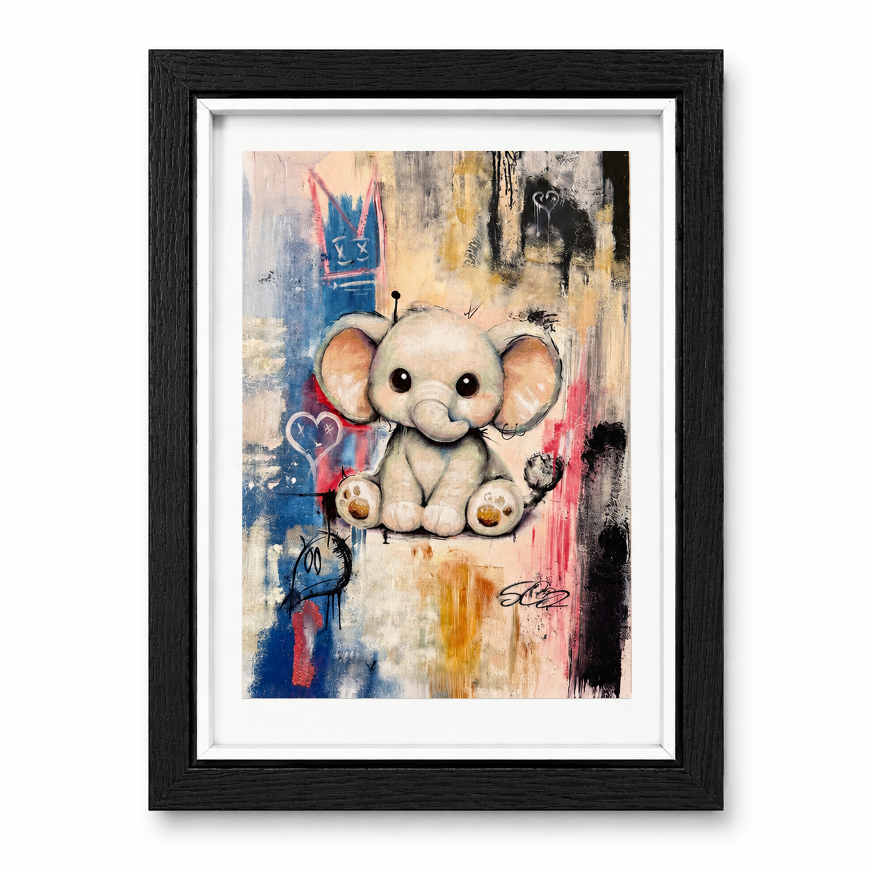 Never Forget - Framed Postcard Print