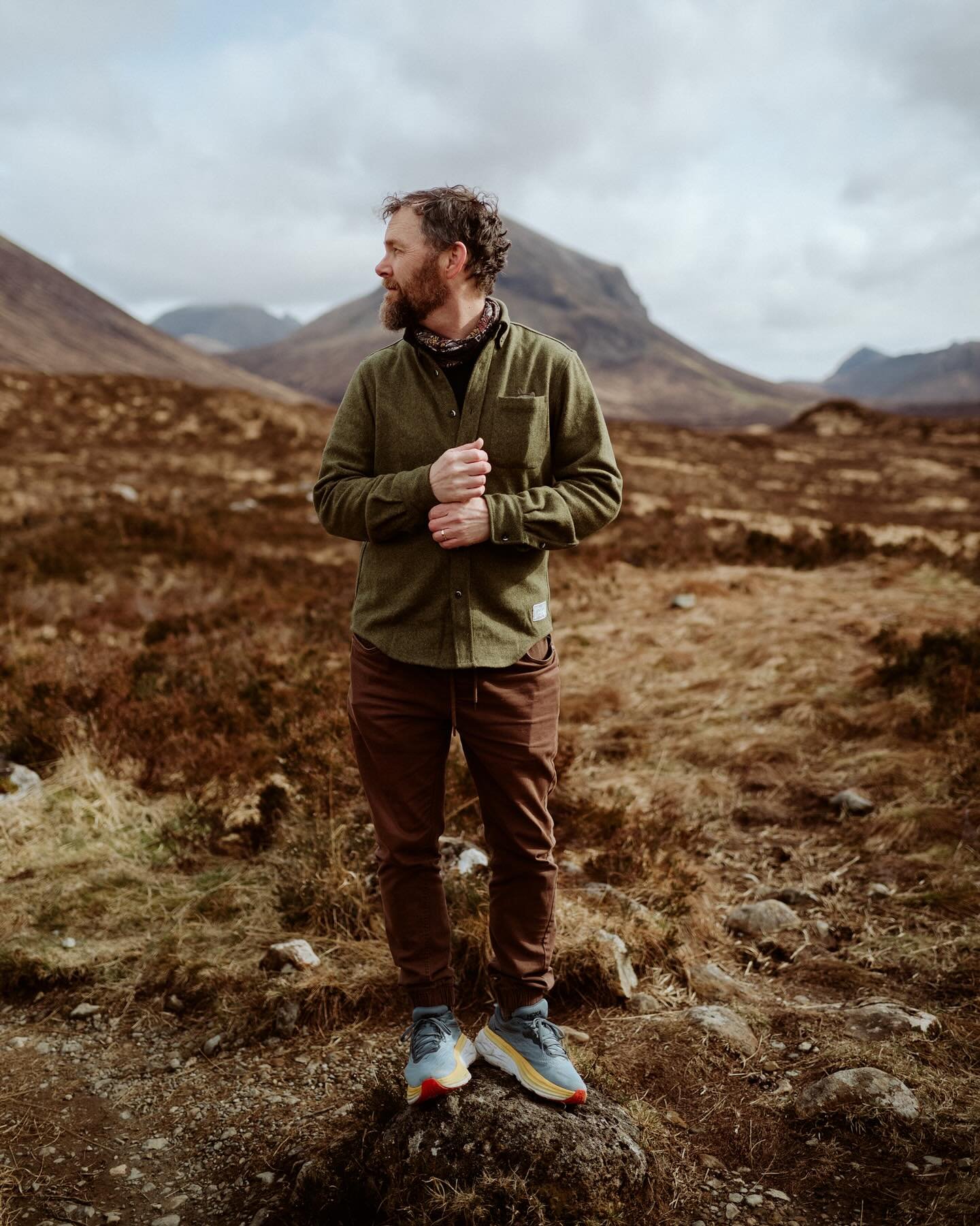 The quiet after the storm. @juinlorin and I had been married the previous day in the Fairy Glen on the Isle of Skye. Aside from Addie, our celebrant @revjoroyle, our photographer @mattpocknellphotography and his wife Natalia, the only other guest was