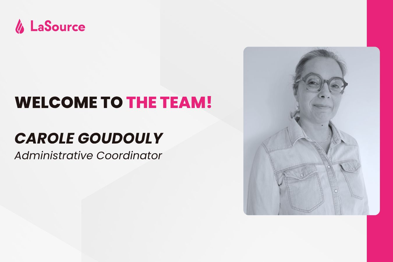 The Backbone Behind Our Next Chapter: Welcoming Carole Goudouly