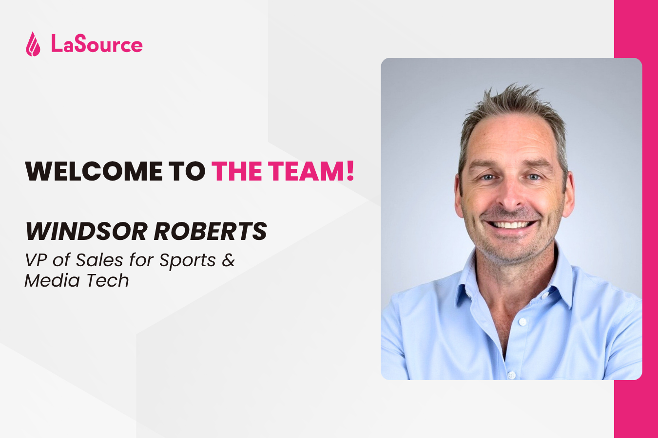 Driving the Next Phase of Sports Tech Growth: Welcoming Windsor Roberts as VP of Sales