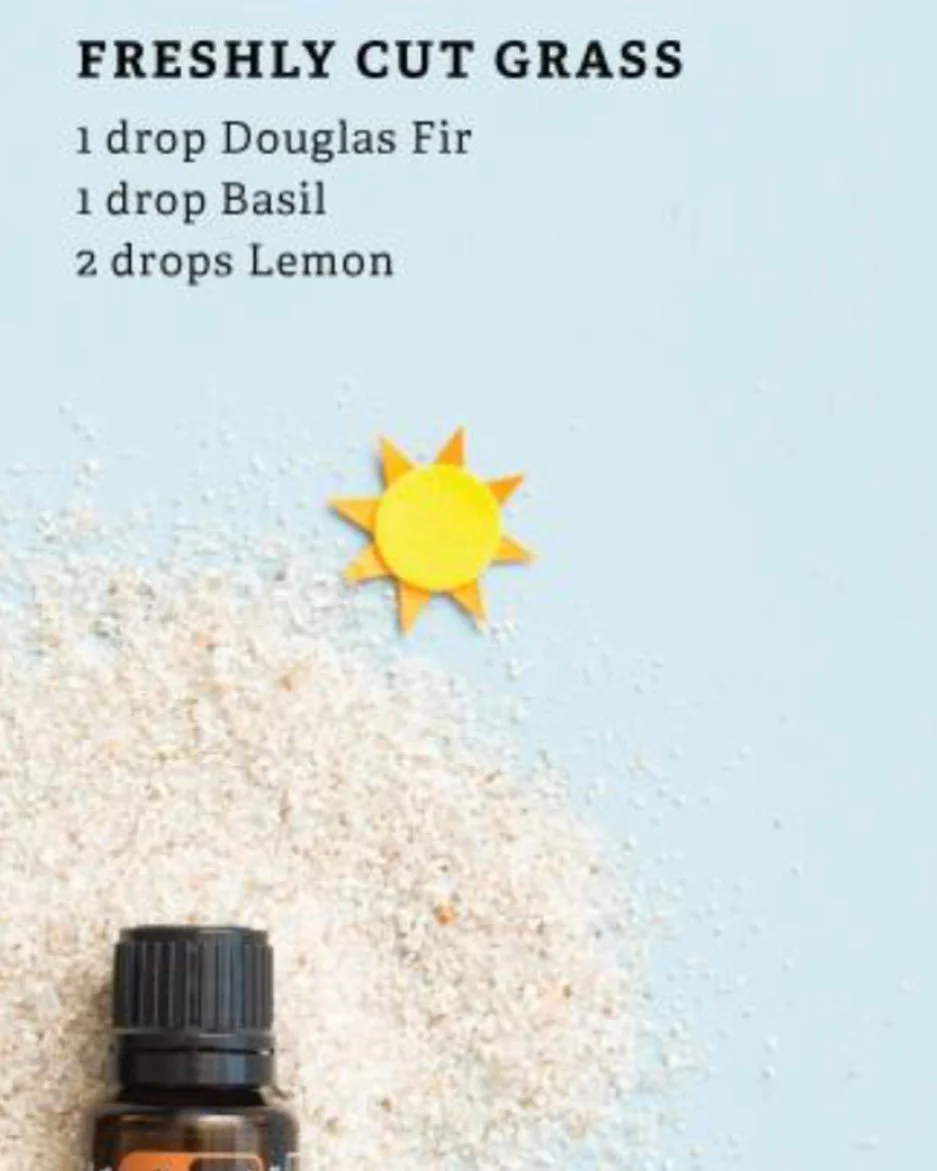 Getting ready to welcome spring and summer #doterradiffuerblend #summerscents #freshcutgrass