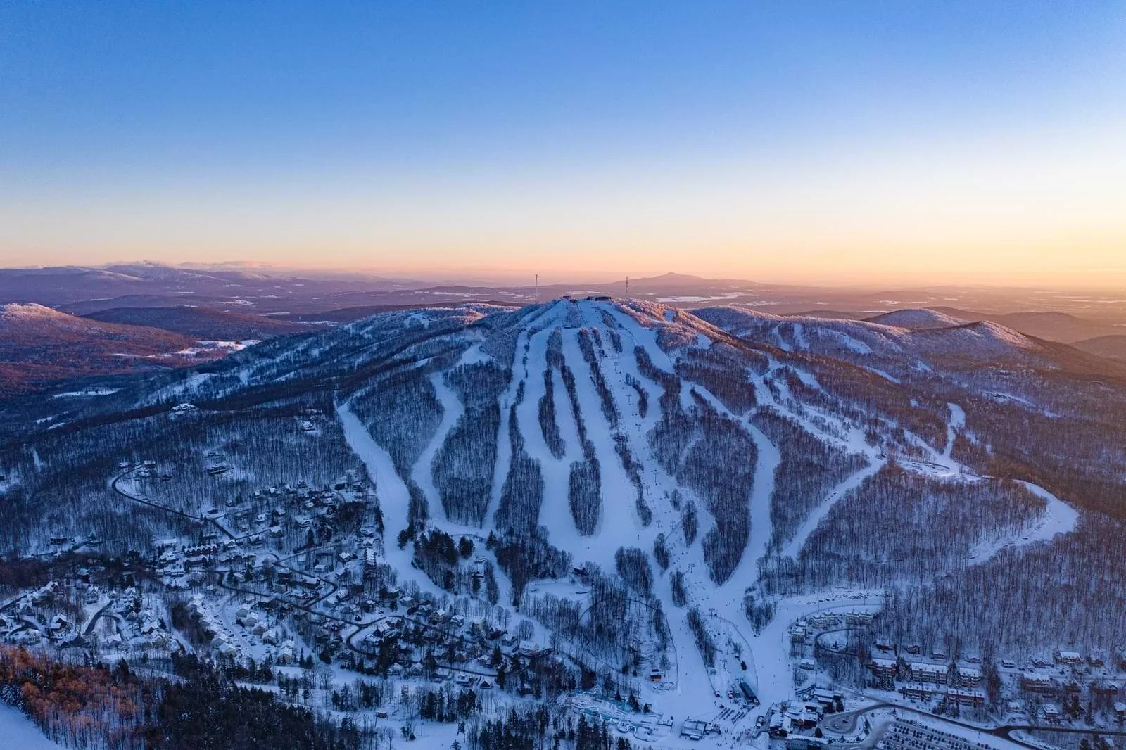 Bromont Ski Resort Trail Maps Quebec