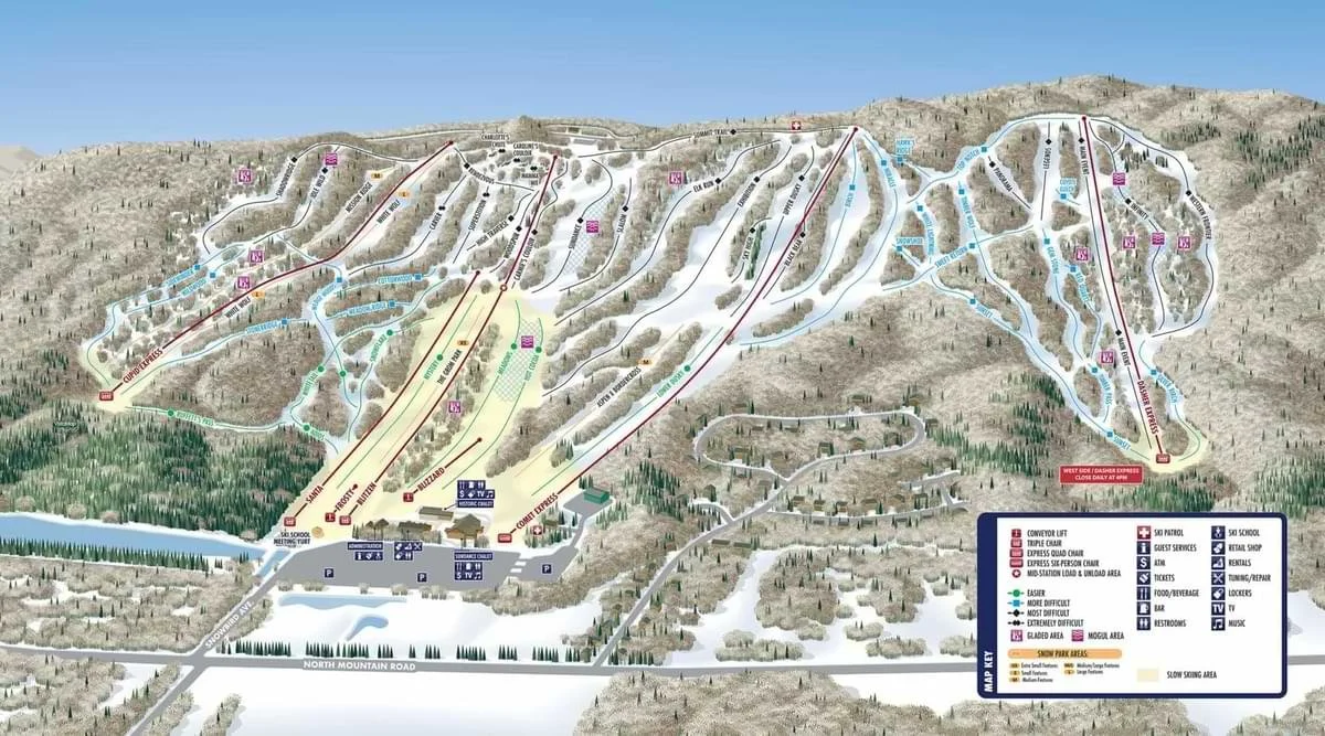 Granite Peak Trail Map Wisconsin
