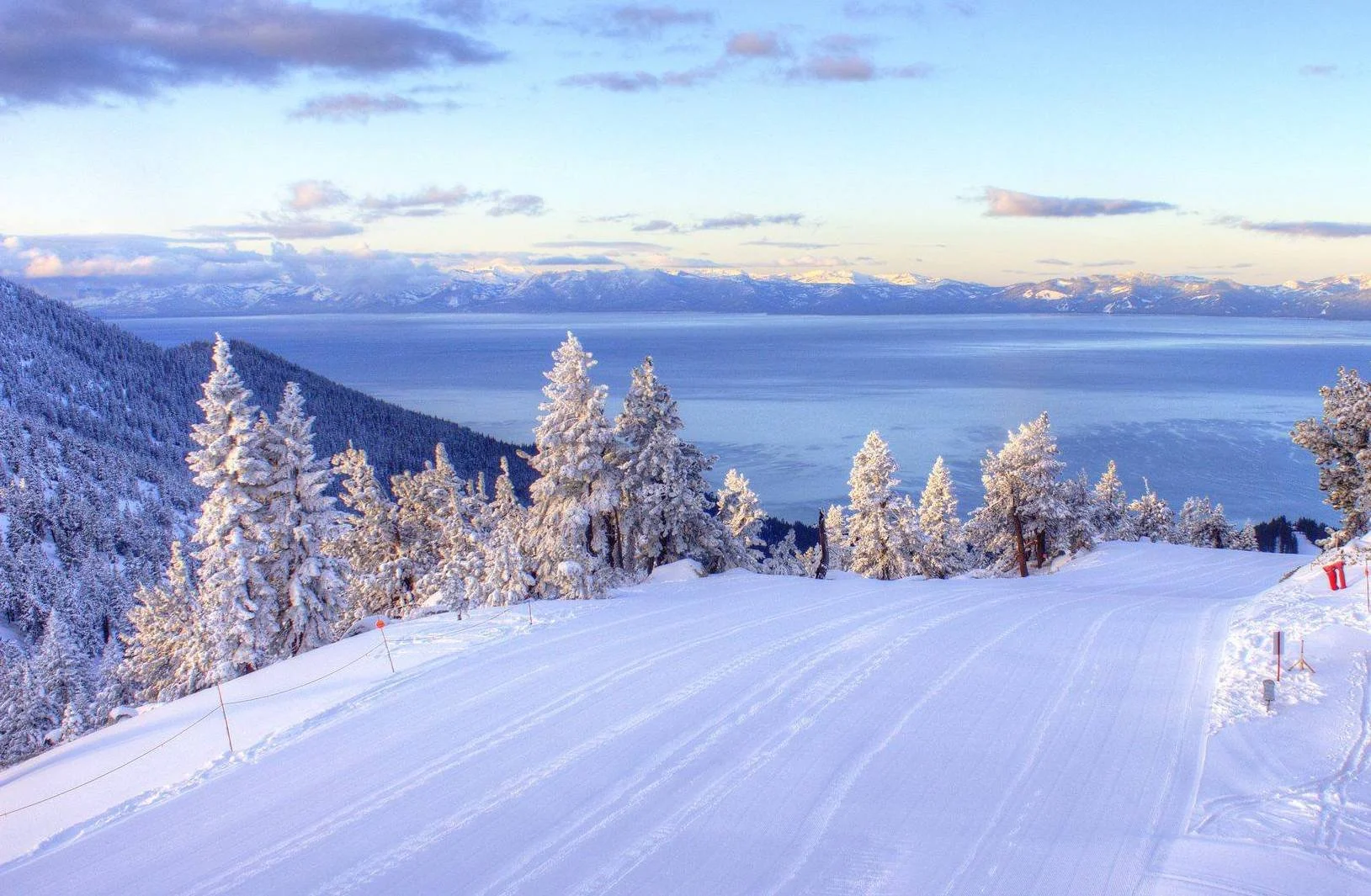 Diamond Peak Lake Tahoe Skiing With Small Resort Charm
