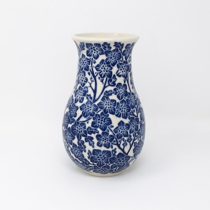 Vase with Imaginary Star Flowers