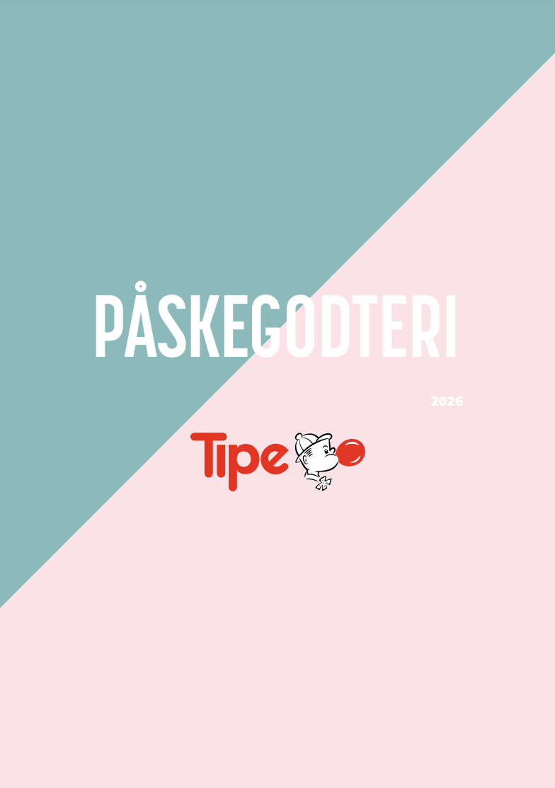 Påske godteri Tipe 2026 NO