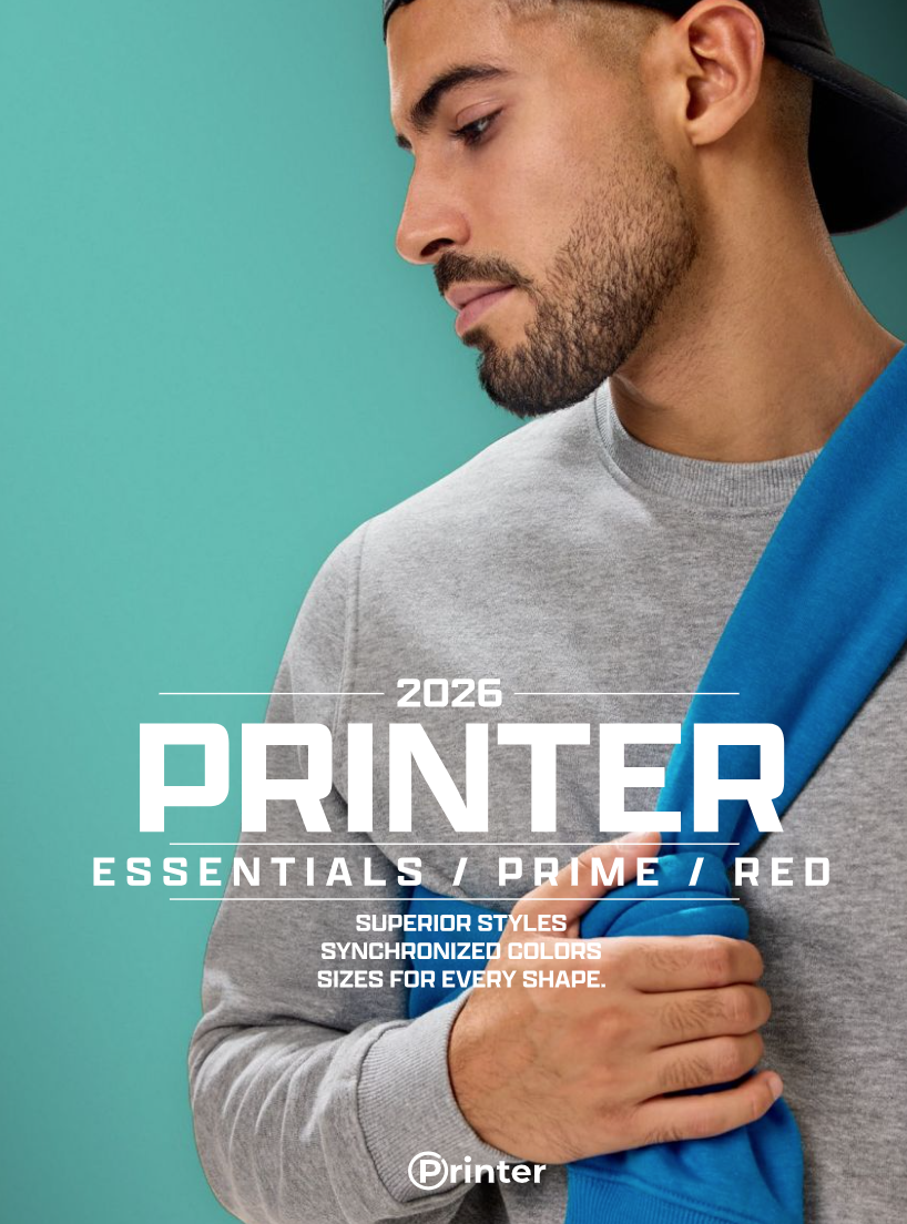 Printer katalog 2026 - Printer har  litt andre snitt og litt andre farger, greit priset.