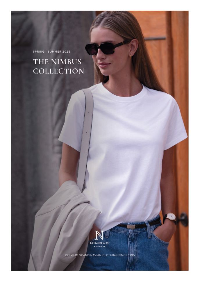 Nimbus katalog SS2026 miljøvennlig kvalitet tidløst