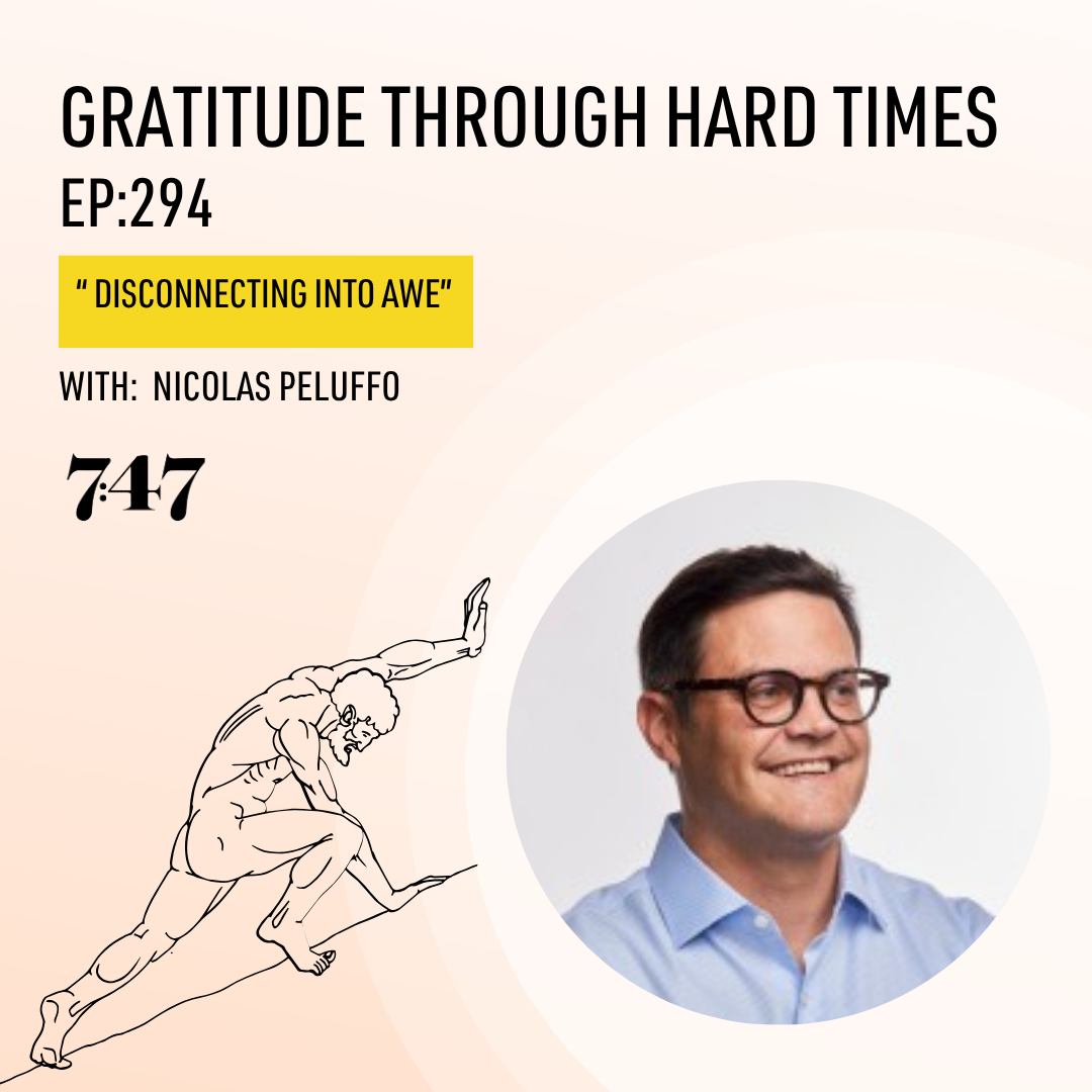 Nicolas Peluffo : Disconnecting into Awe