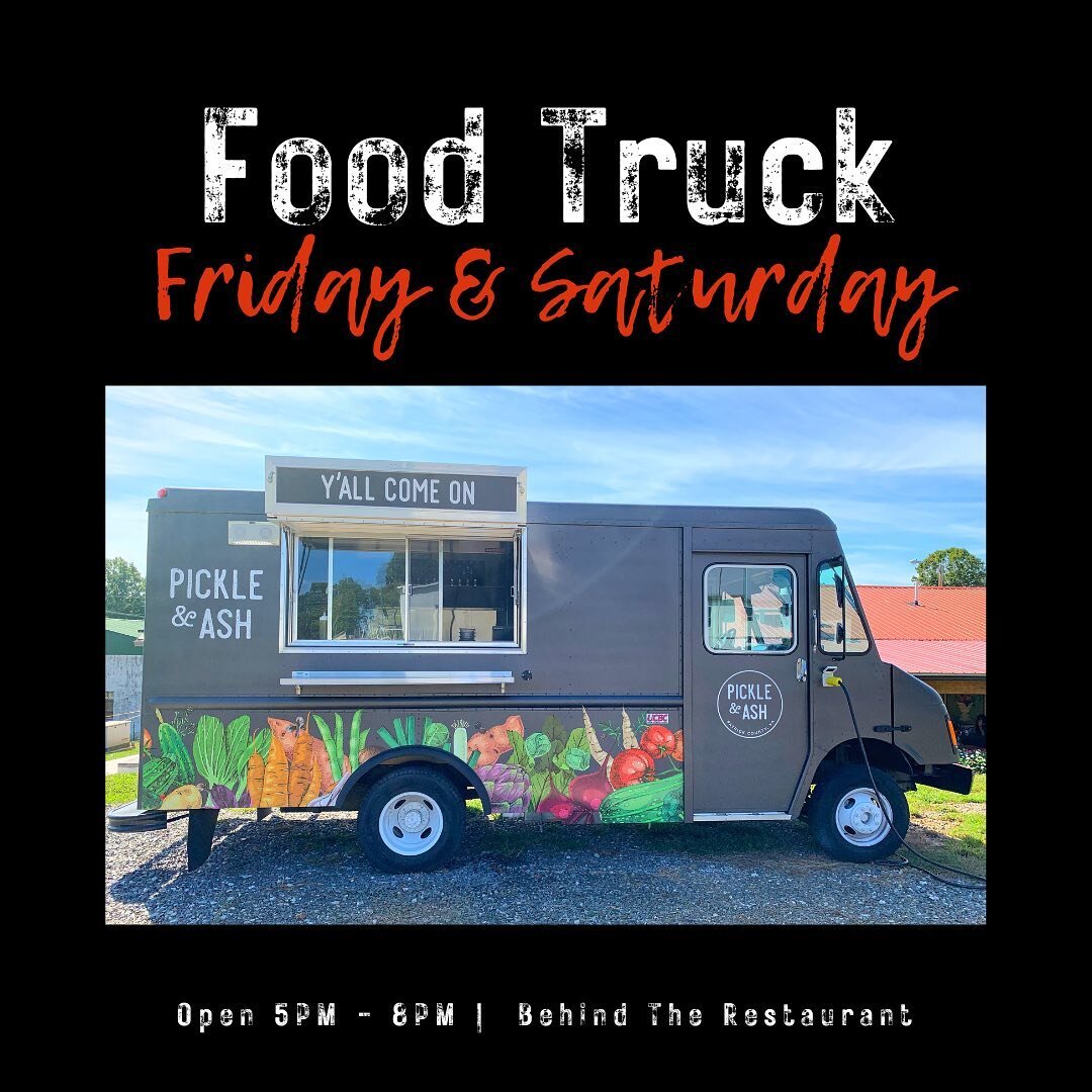 Y&rsquo;all come on and grab something from the truck tonight &amp; tomorrow (weather permitting)! Enjoy an adult beverage too in our yard or take it to go too!