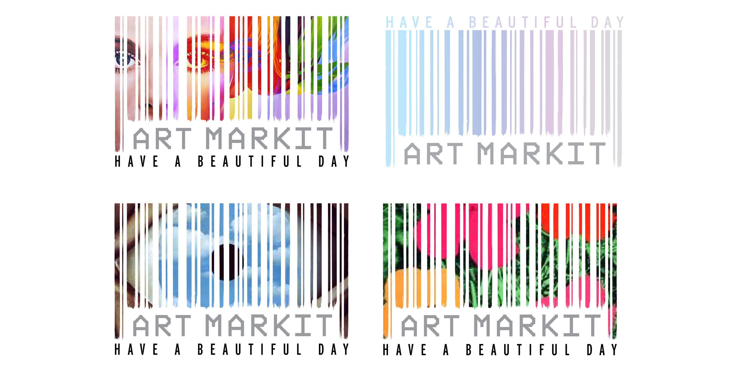 Art Markit | Logo & Tagline | Visual Concept & Copy Art Markit sells works by renowned and up-and-coming artists.