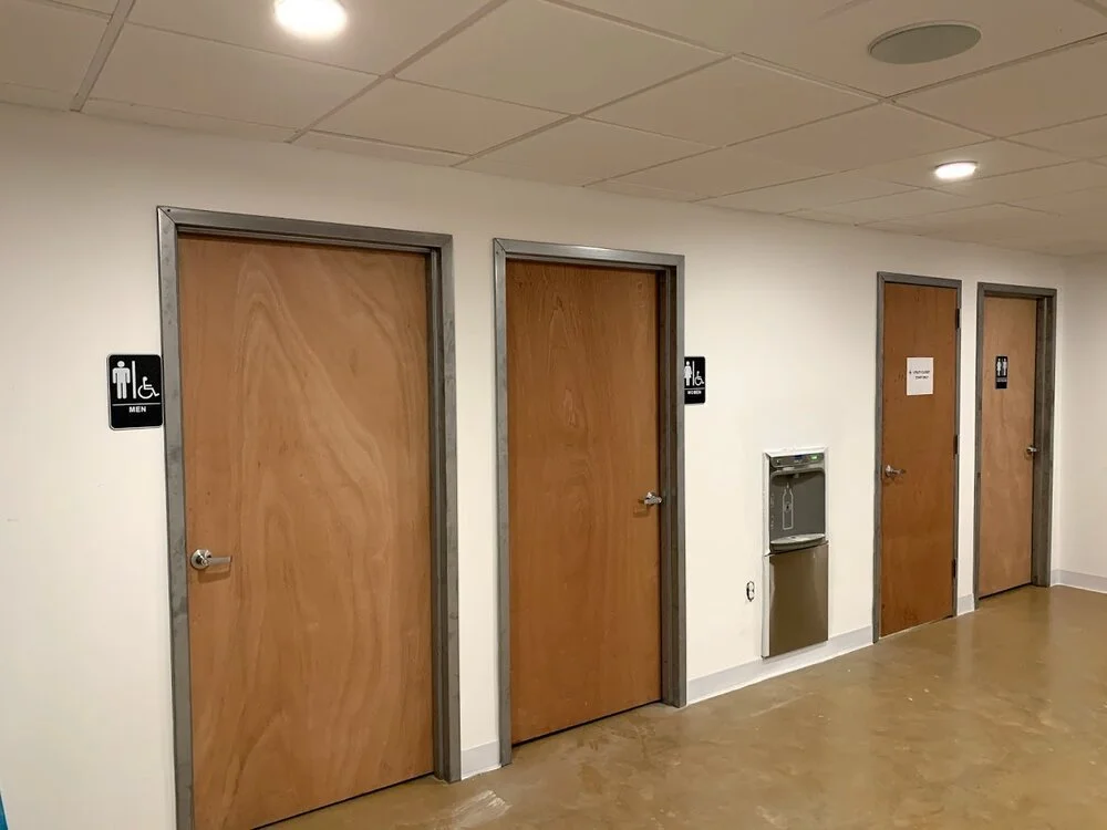 3 bathrooms installed