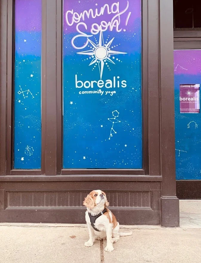 Naama welcoming guests