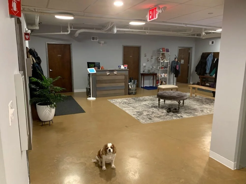 Welcome area w/Naama - finished