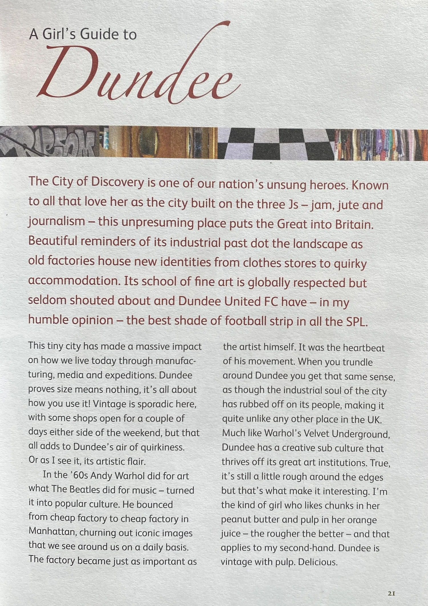SEASON TWO | Episode 4: a guide to luxury VINTAGE | DUNDEE