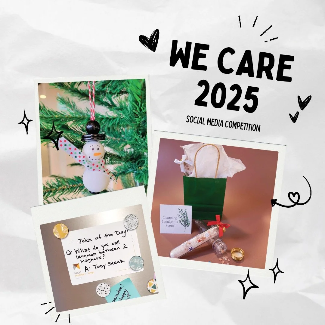 Our #WeCare2025 social media competition is LIVE 🎁 VOTE for your favorite crafts &amp; spread the word 🗯️ Link in bio 📲 #SuccessByDesign @bgcfw 💚💙 @millerknoll