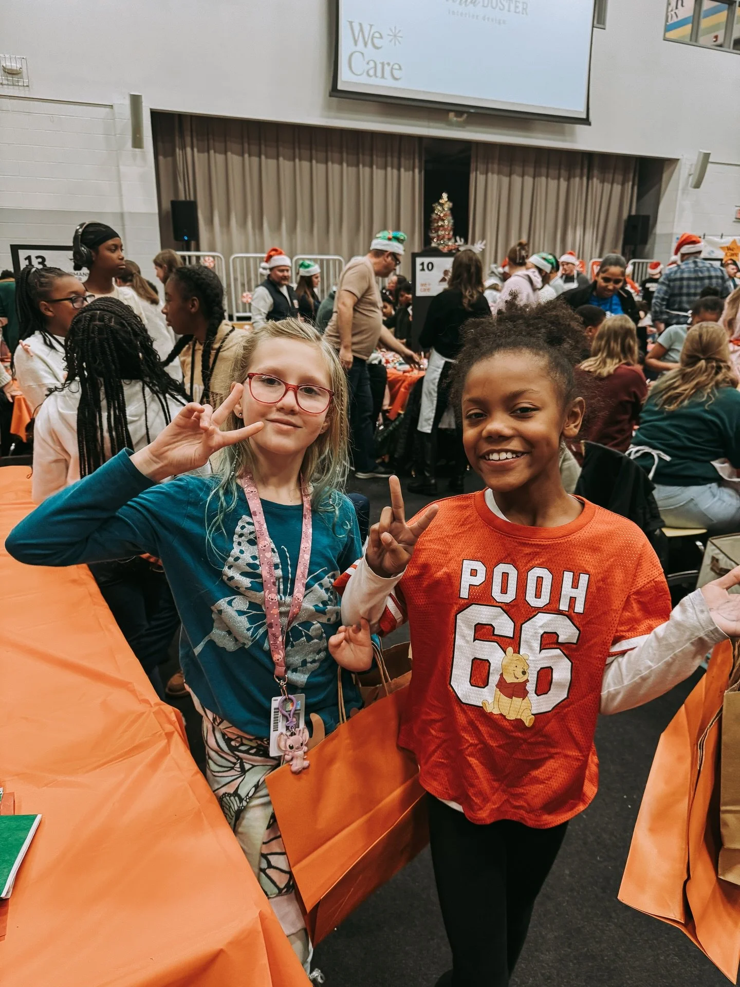 How is #WeCare2025 over?! 💚💙 Our team is INSPIRED by the 100+ volunteers and supporters who helped 412 kiddos get creative and give back to their loved ones for the holidays this year! 🥳 Words will never be enough as we are endlessly thankful 🙏🏼