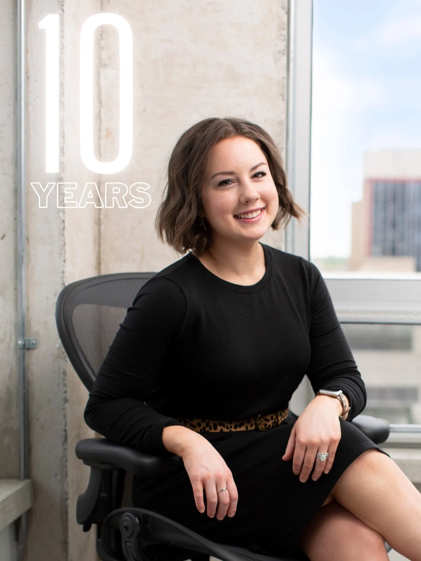 Design Manager, Maddie, is celebrating a DECADE with the One Eleven Design team 🥳 Having started as an intern to now be at ten years, it truly shows how time flies when you&rsquo;re having ~fun~! Maddie&rsquo;s commitment to growth has shown up both