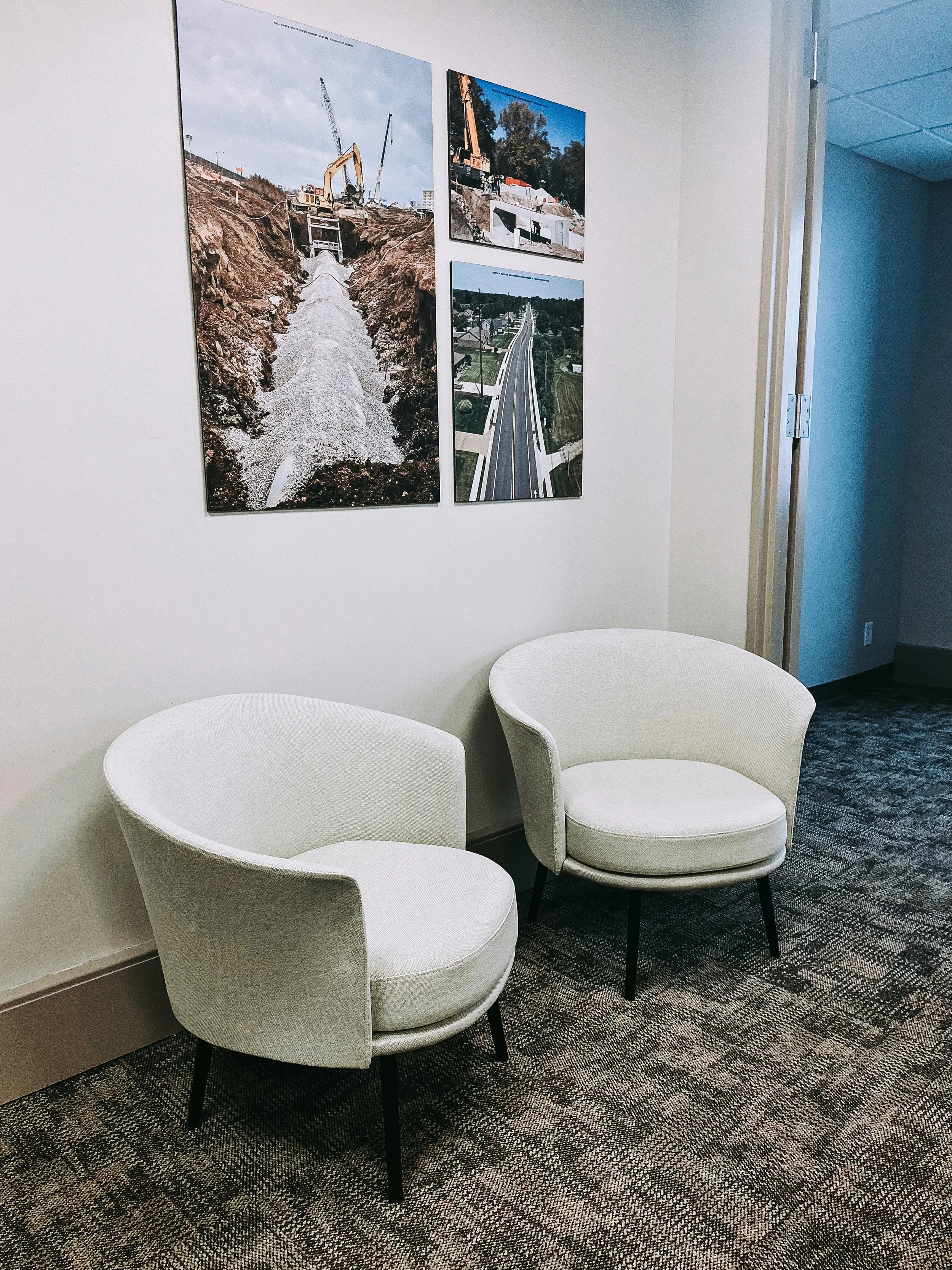 New furniture for the @americanstructurepoint Fort Wayne team 🙌🏼 &ldquo;The design team was extremely easy to work with and truly collaborative. They brought strong ideas to the table while listening carefully to our goals and helping shape the fin