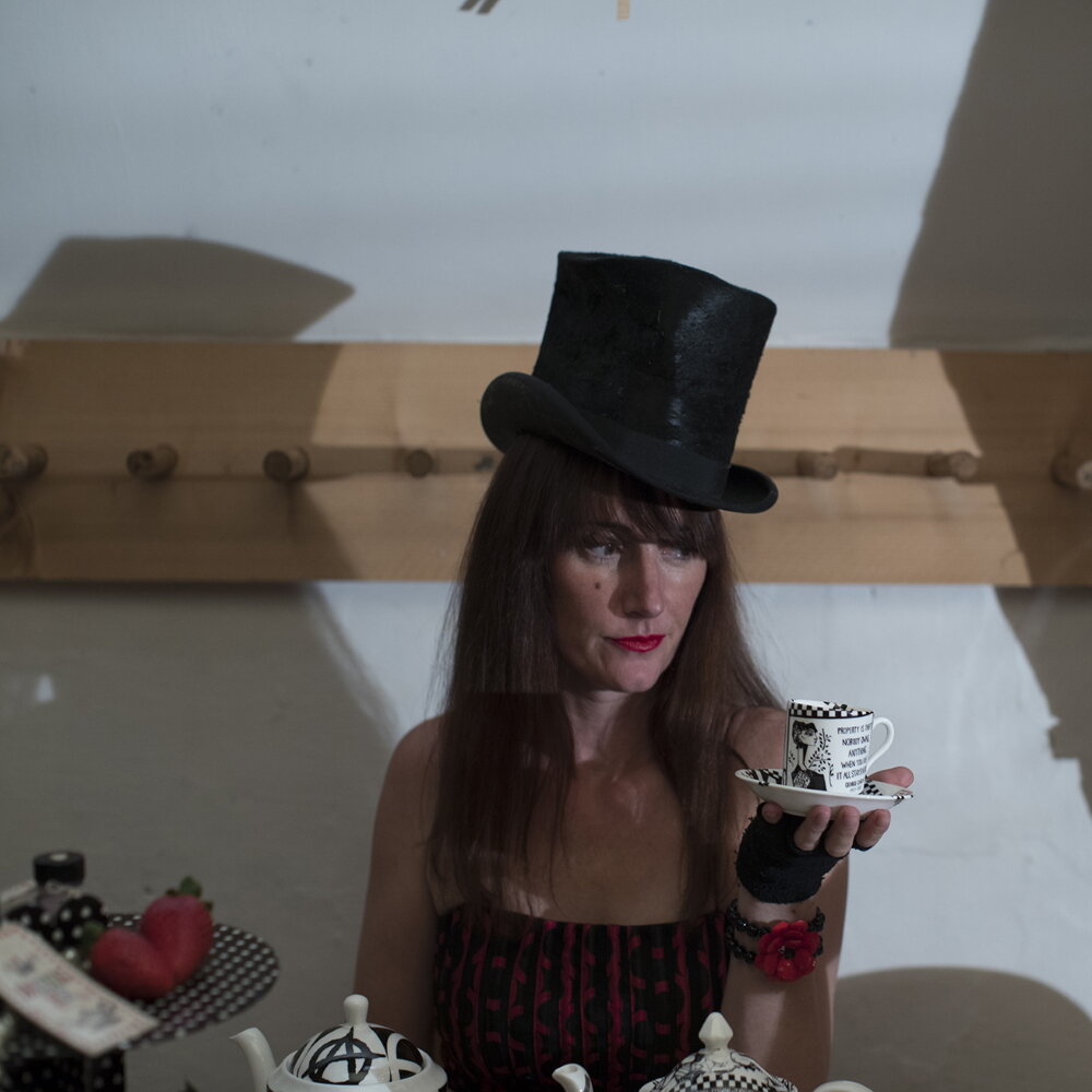 mad hatter's tea party for hen party itinerary styled by Liz Lewitt