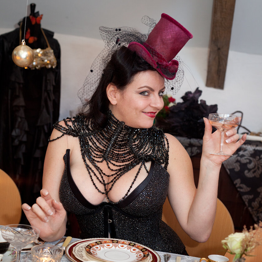 burlesque style photo shoot for hen party itinerary