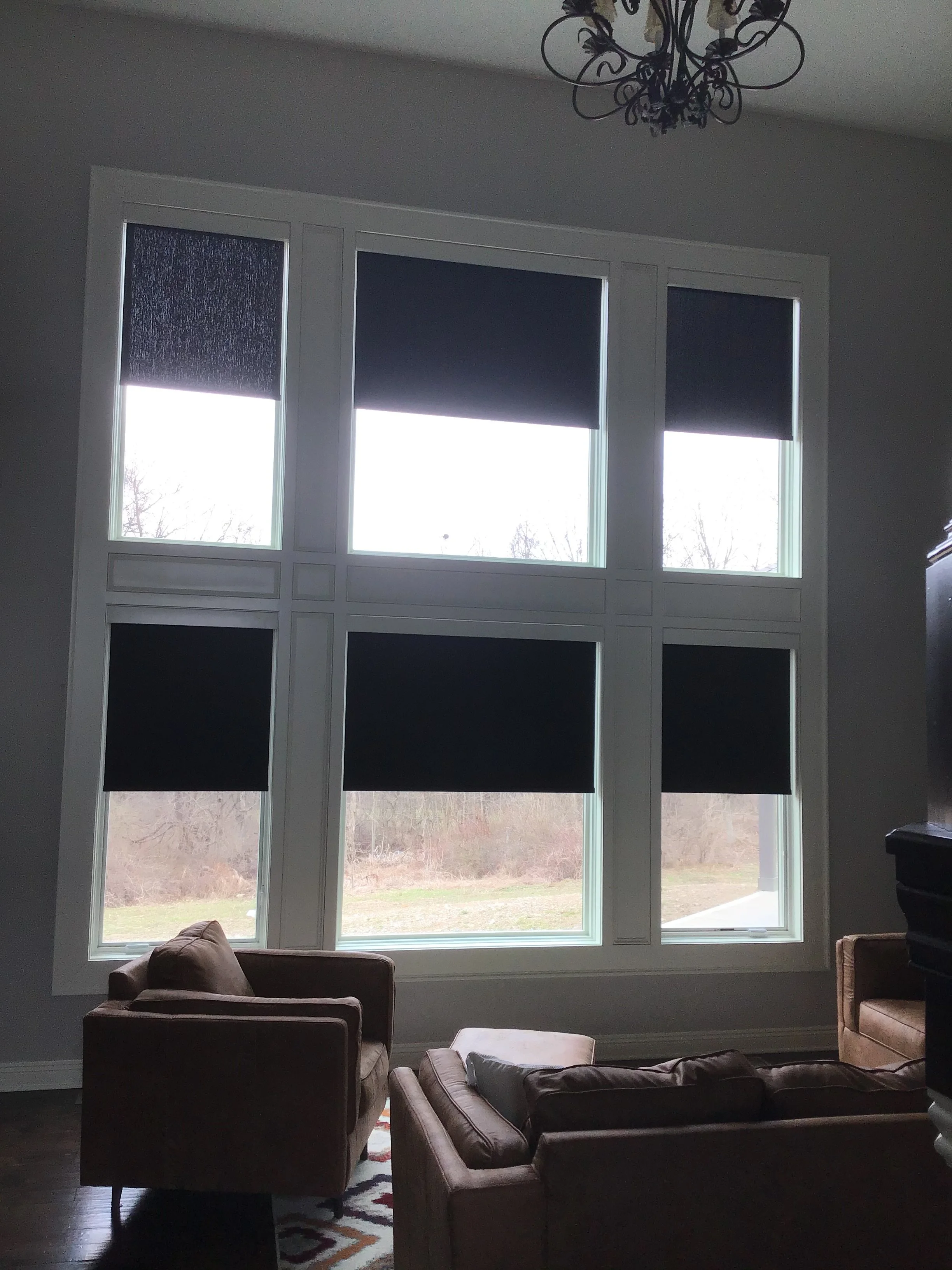Motorized roller shades