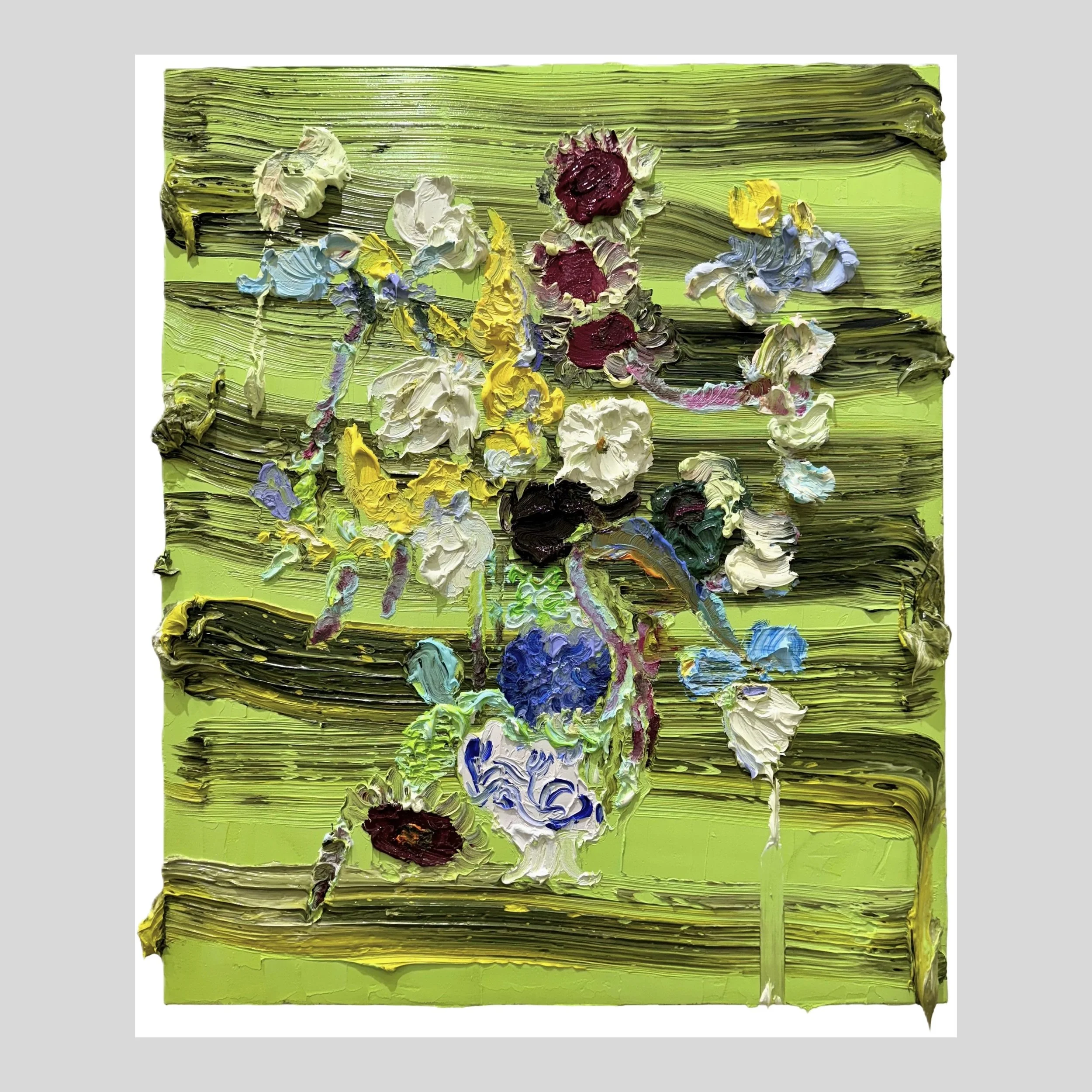 The color of pomegranates