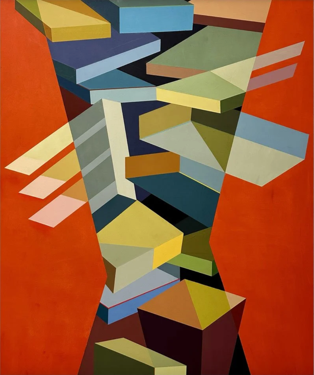 Invincible - contemporary abstract original art