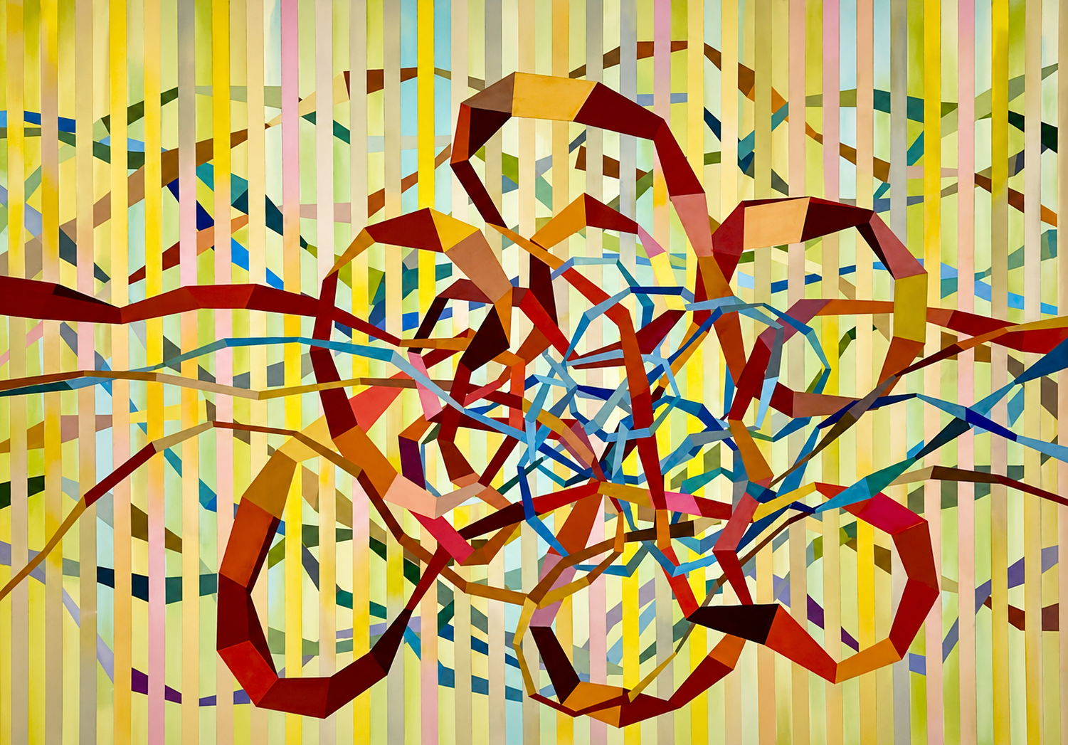 Knot - contemporary abstract original art