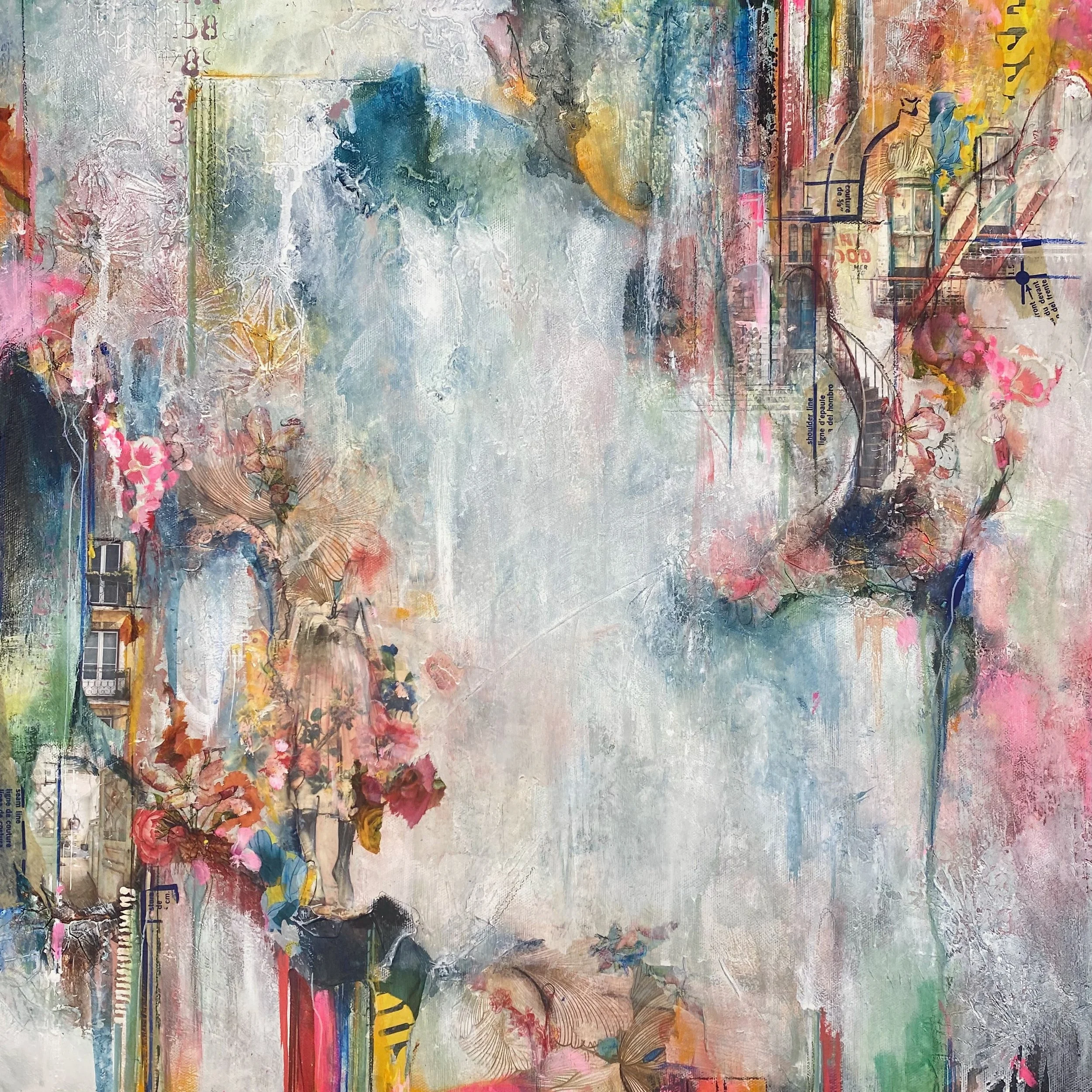 Marie-Josée Bergeron - contemporary abstract original art