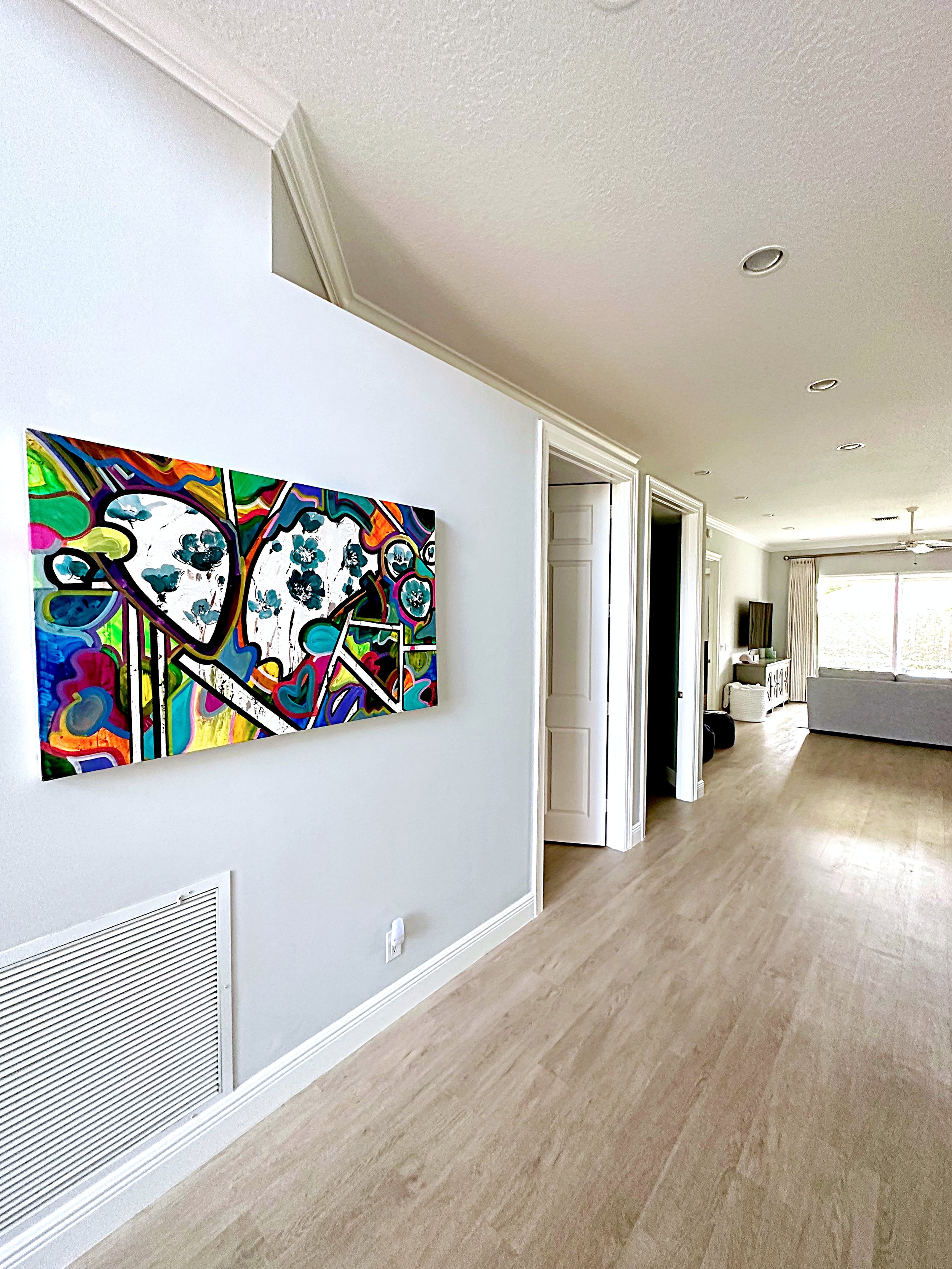 Vibrant Colorful Painting   