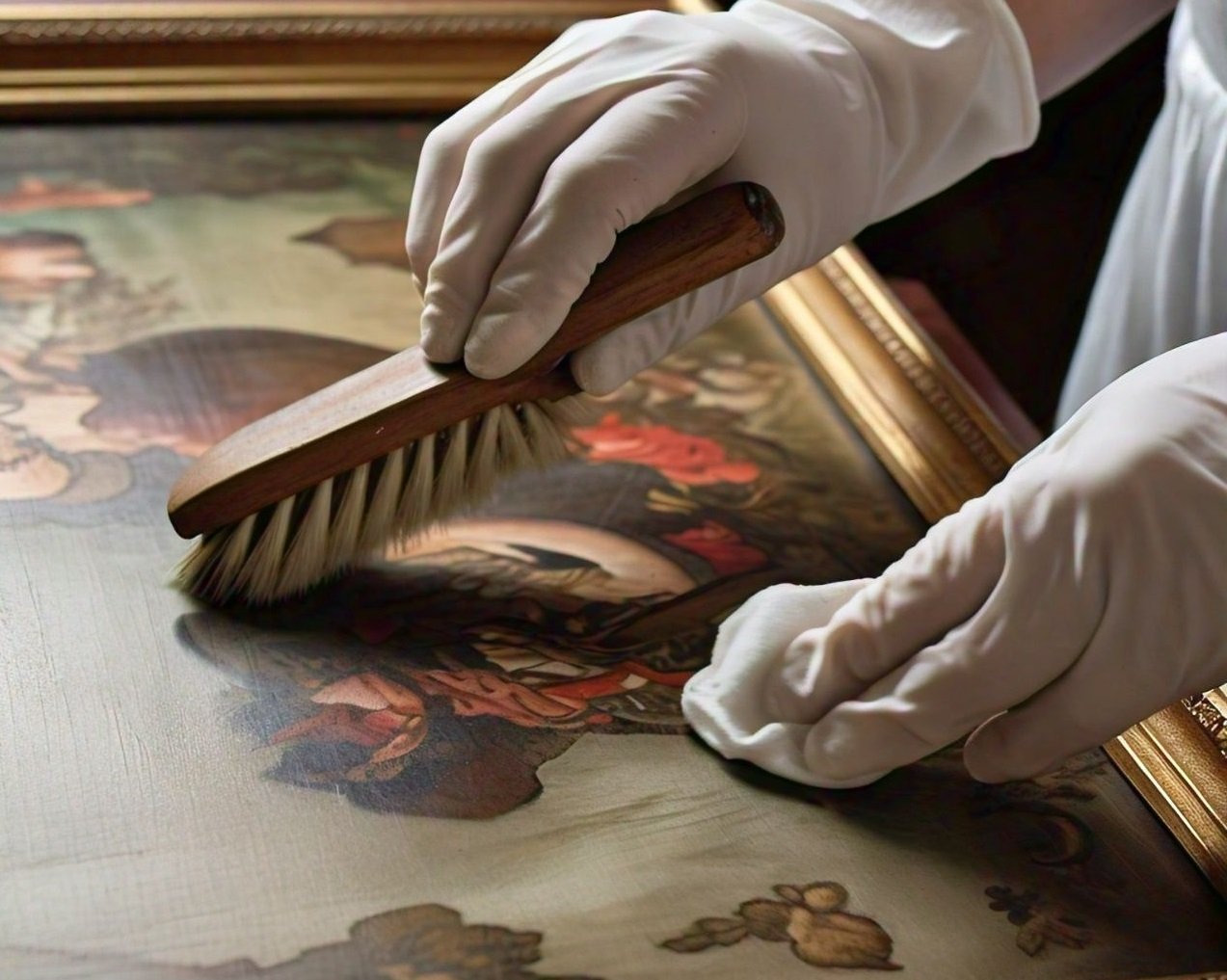 How to clean fine art