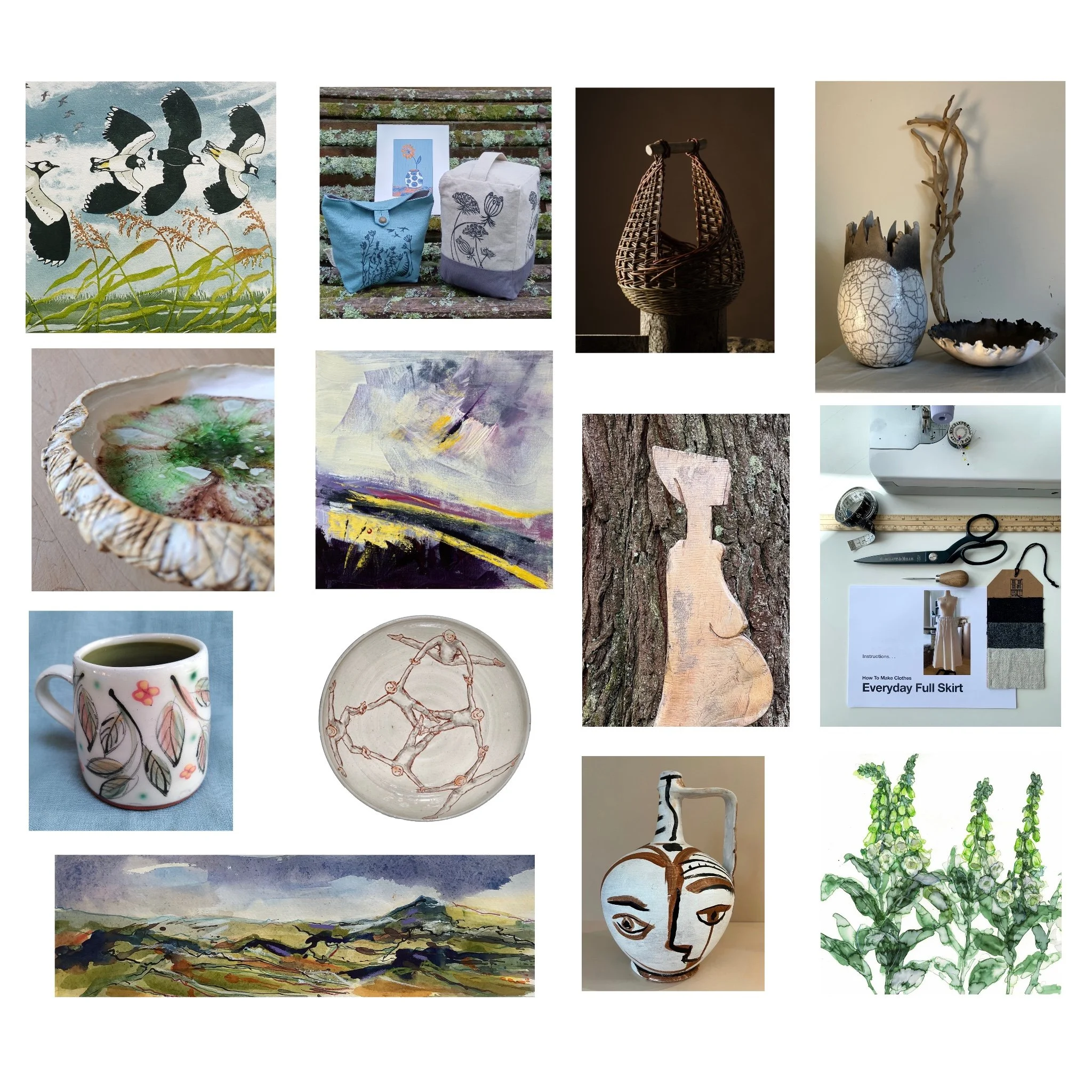 DEVON OPEN STUDIOS - both studios