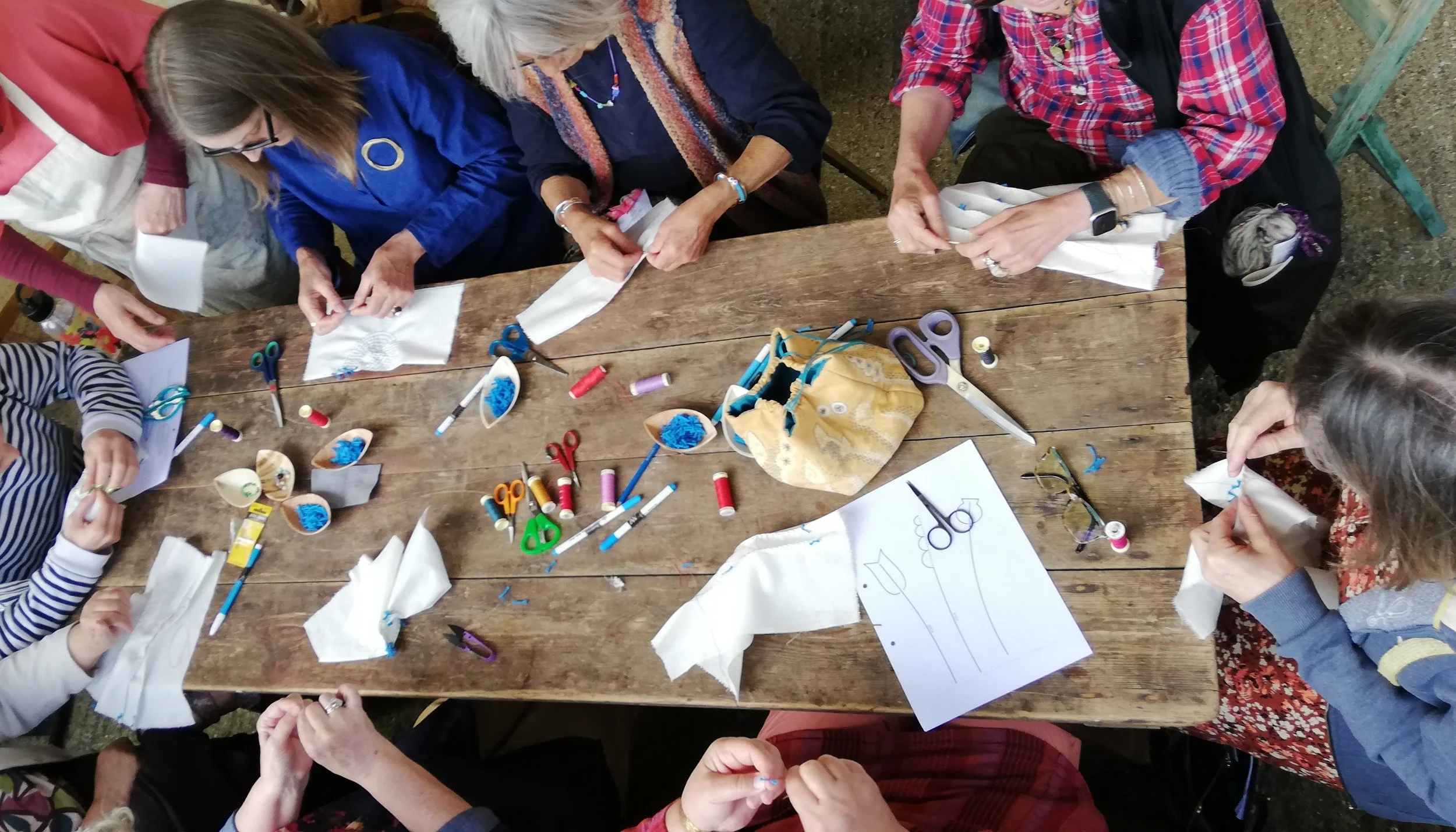 CREATE A SHIBORI HANGING WORKSHOP with Annabel Wilson
