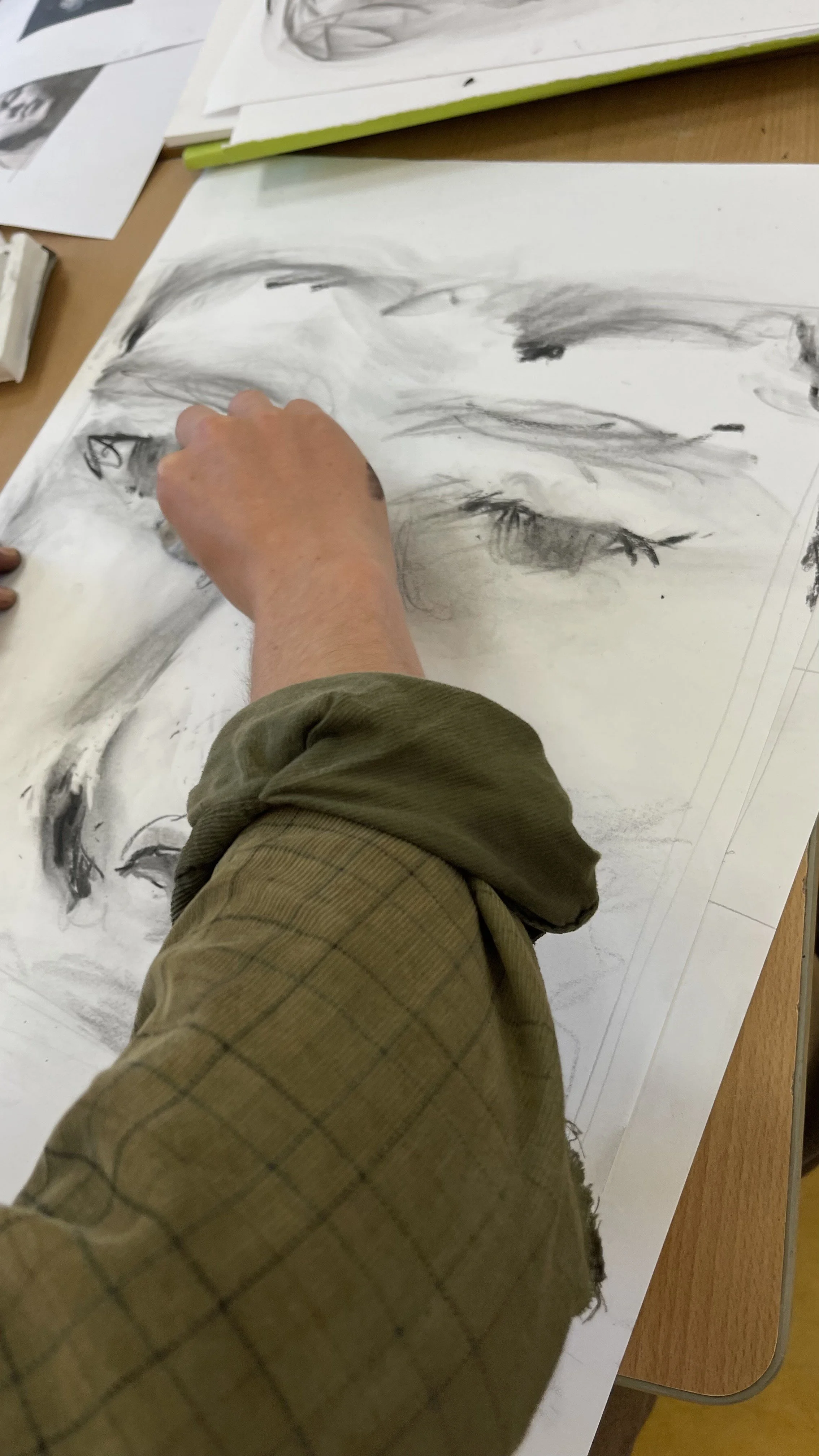 BRENT ROOTS Drawing - A Crash Course with Luke Shepherd - Yellow Studio