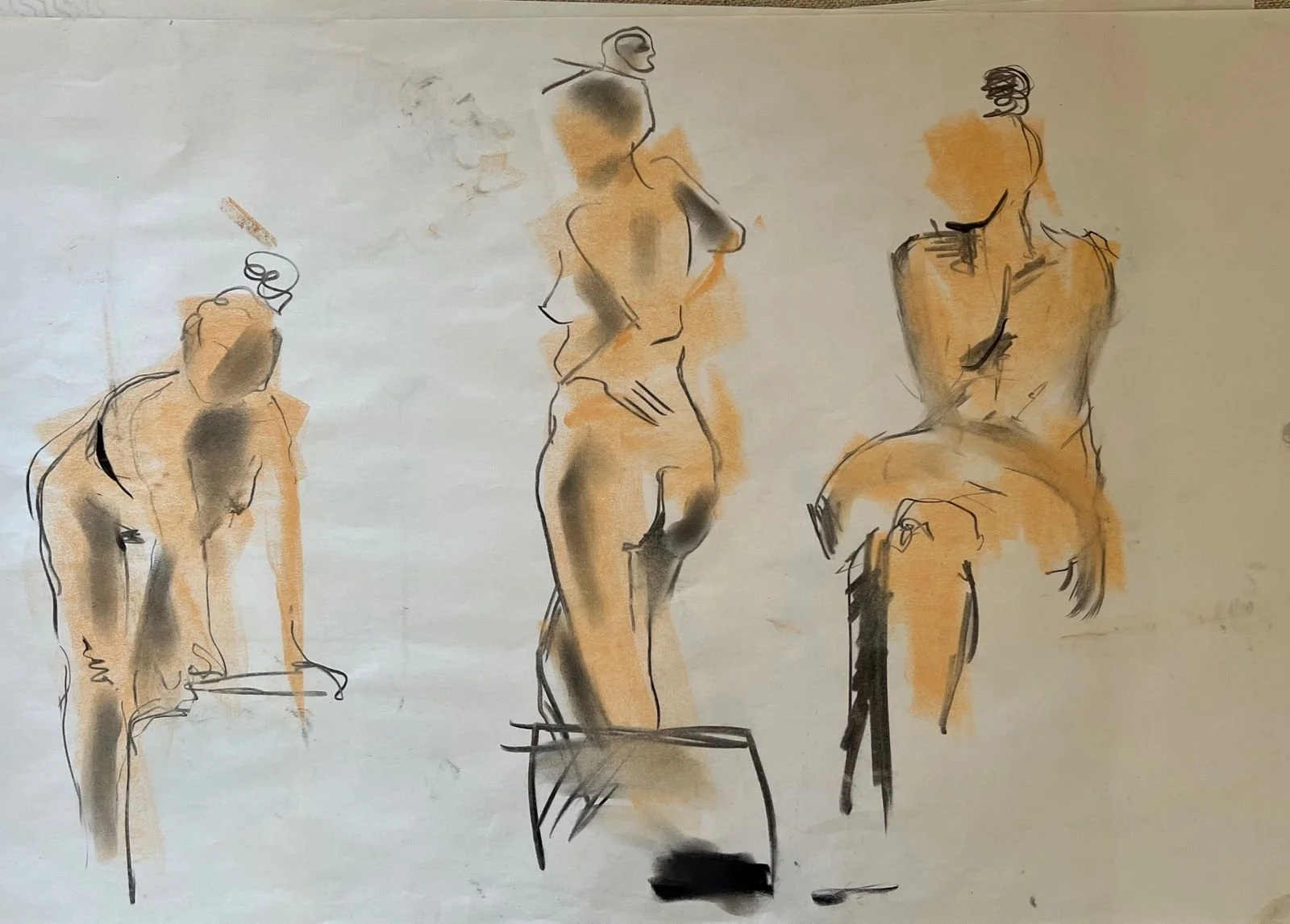 TUTORED LIFE DRAWING  with Isabel Coulton - Print Studio